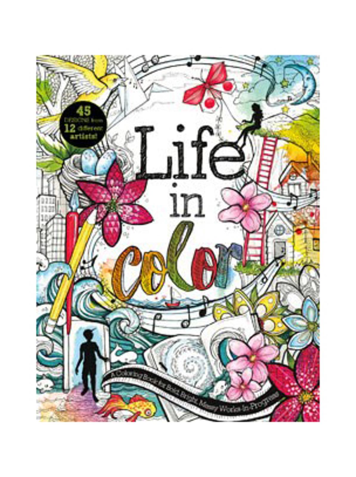 Life in Color Coloring Book each