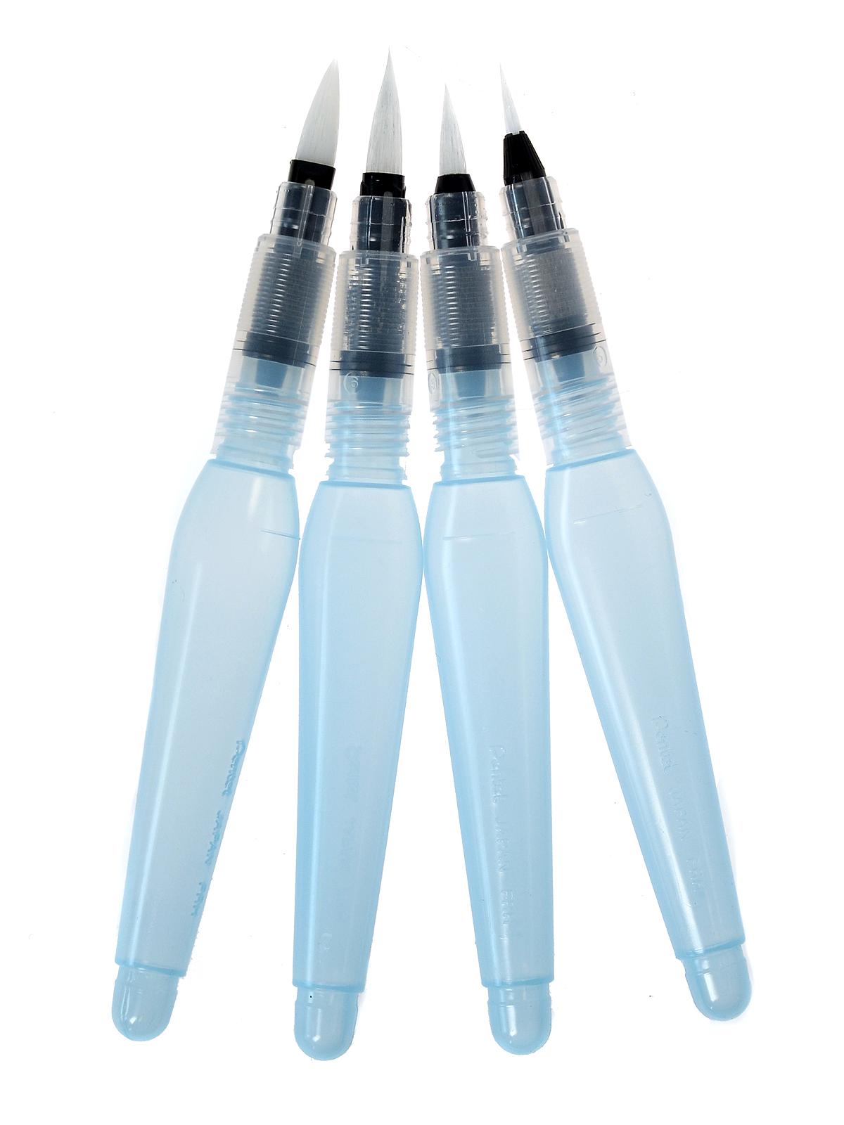 Aquash Water Brush set of 4 assorted tips