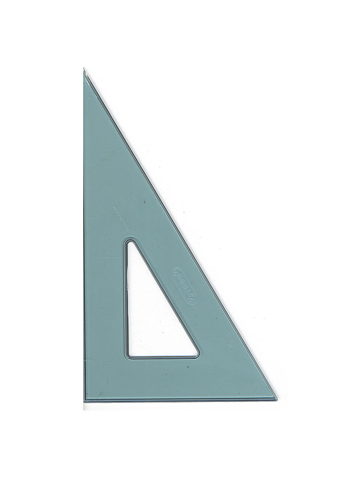 Transparent Triangles professional-30 60 degree 6 in.