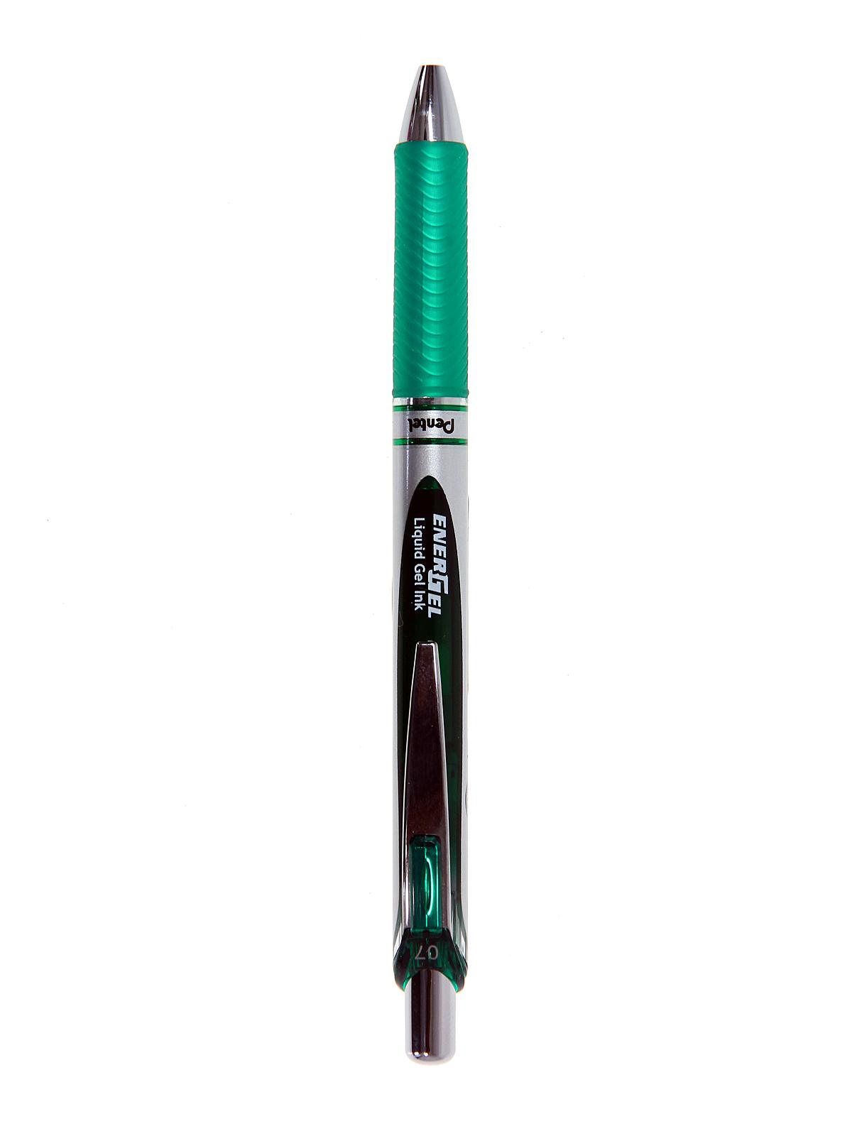 EnerGel RTX Retractable Liquid Gel Pen green 0.7 mm each