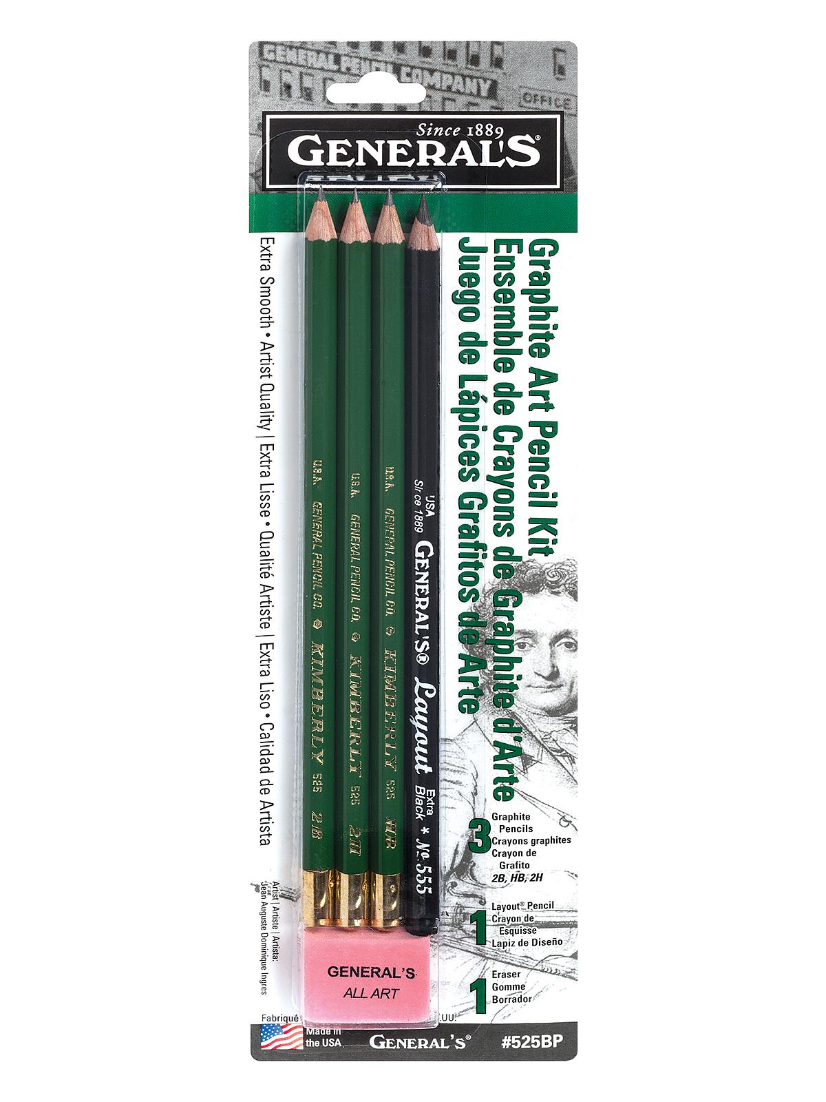 Graphite Art Pencil Kit Each