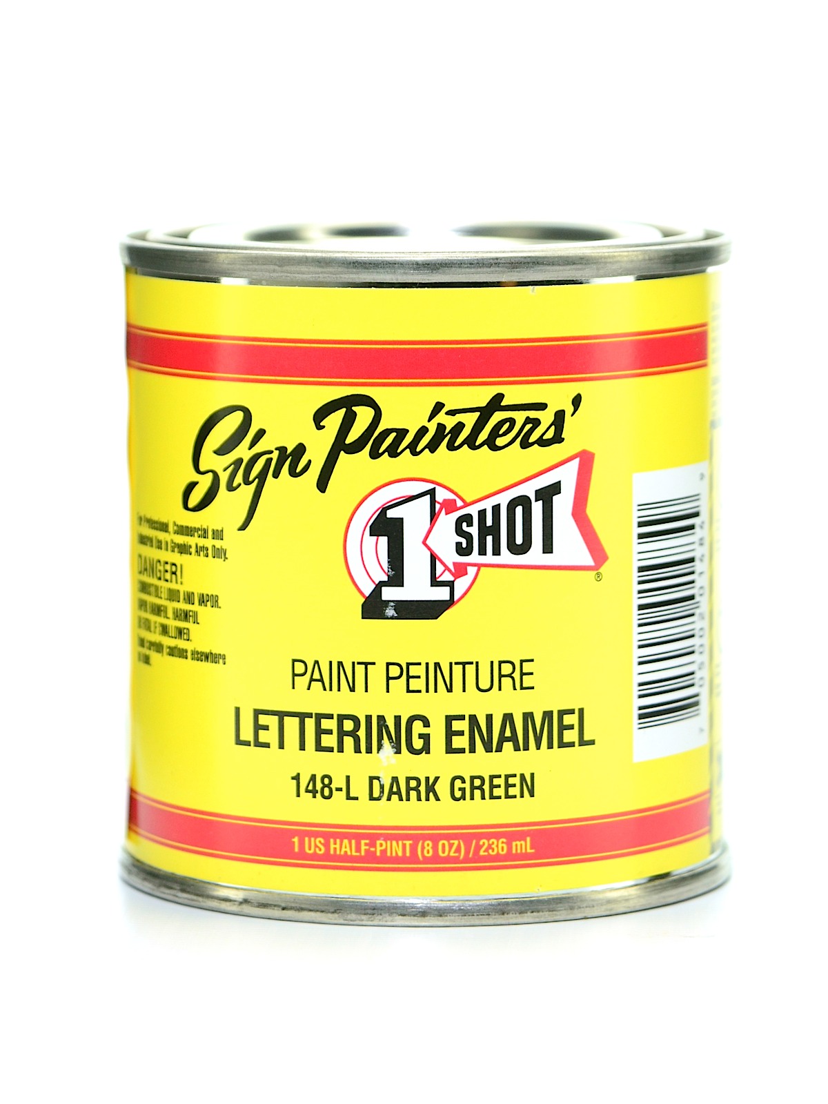 Lettering Enamel Dark Green Half Pint 148L