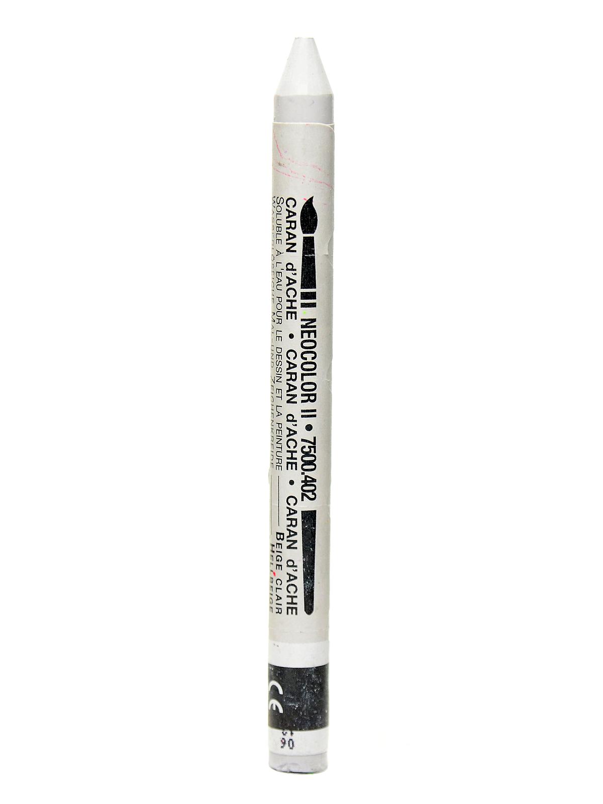 Neocolor II Aquarelle Water Soluble Wax Pastels light beige