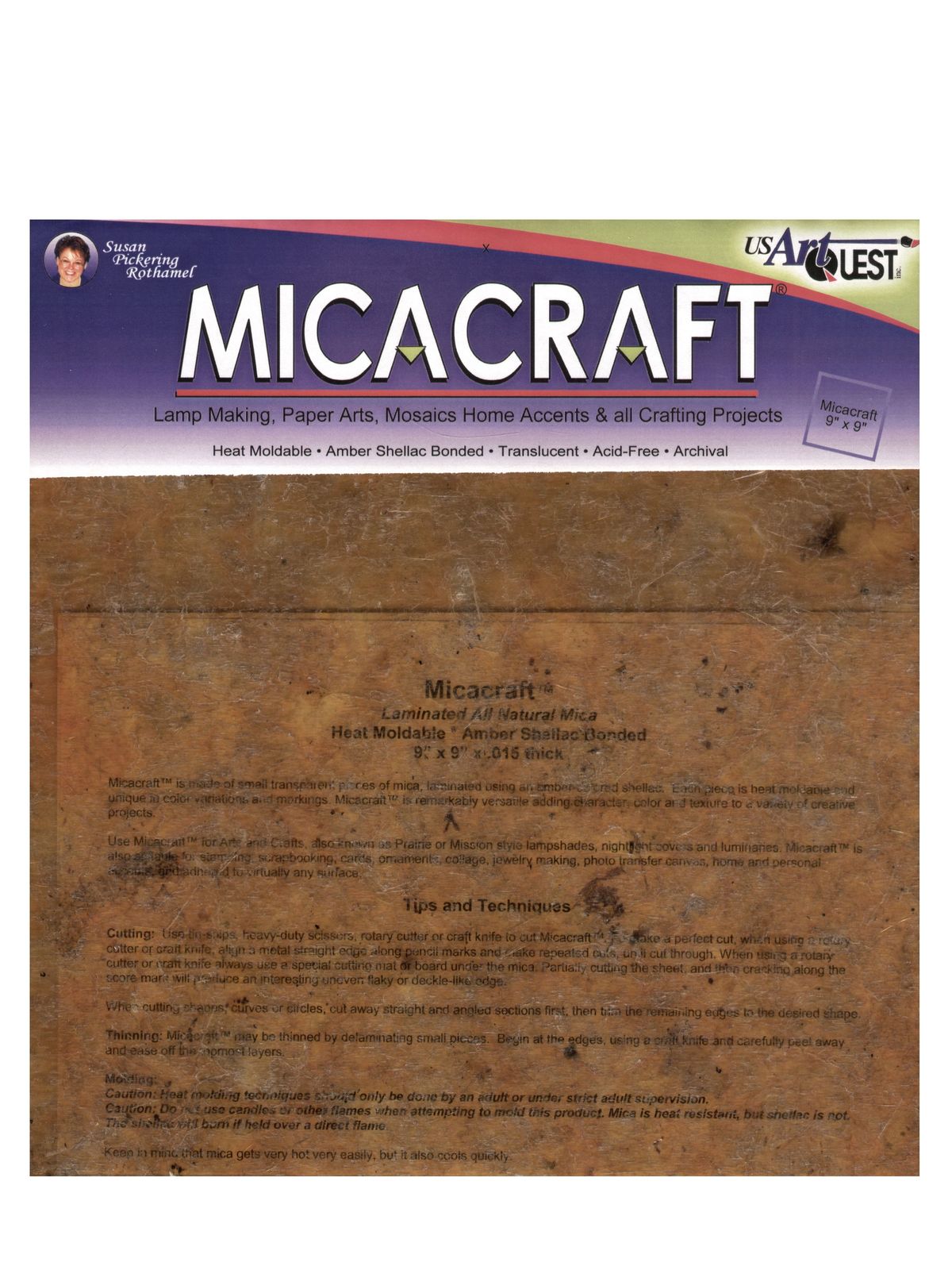 Micacraft Sheet 9 In. X 9 In.