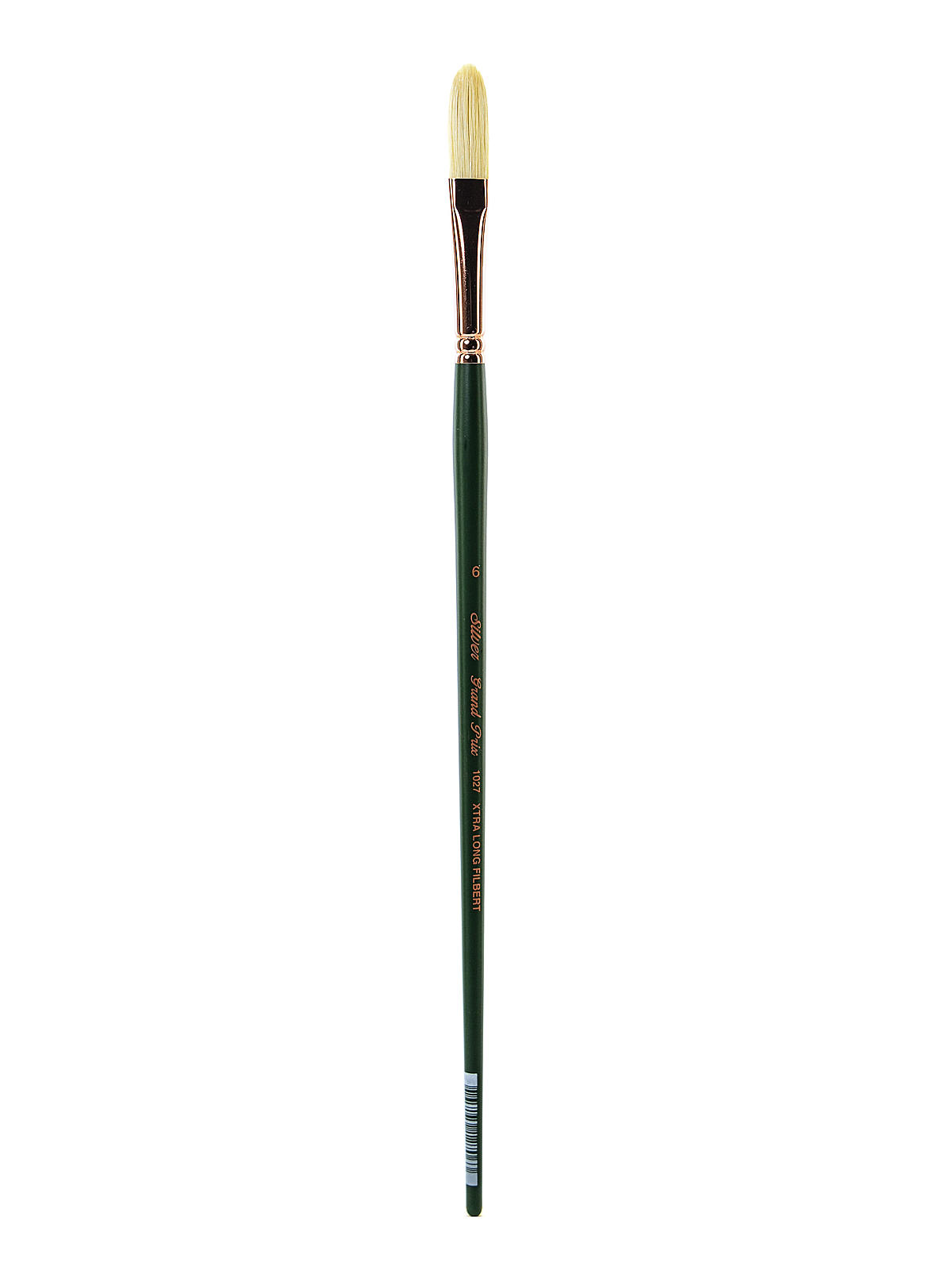 Grand Prix Series 1003 Hog Bristle Brush 6 filbert extra-long 1027