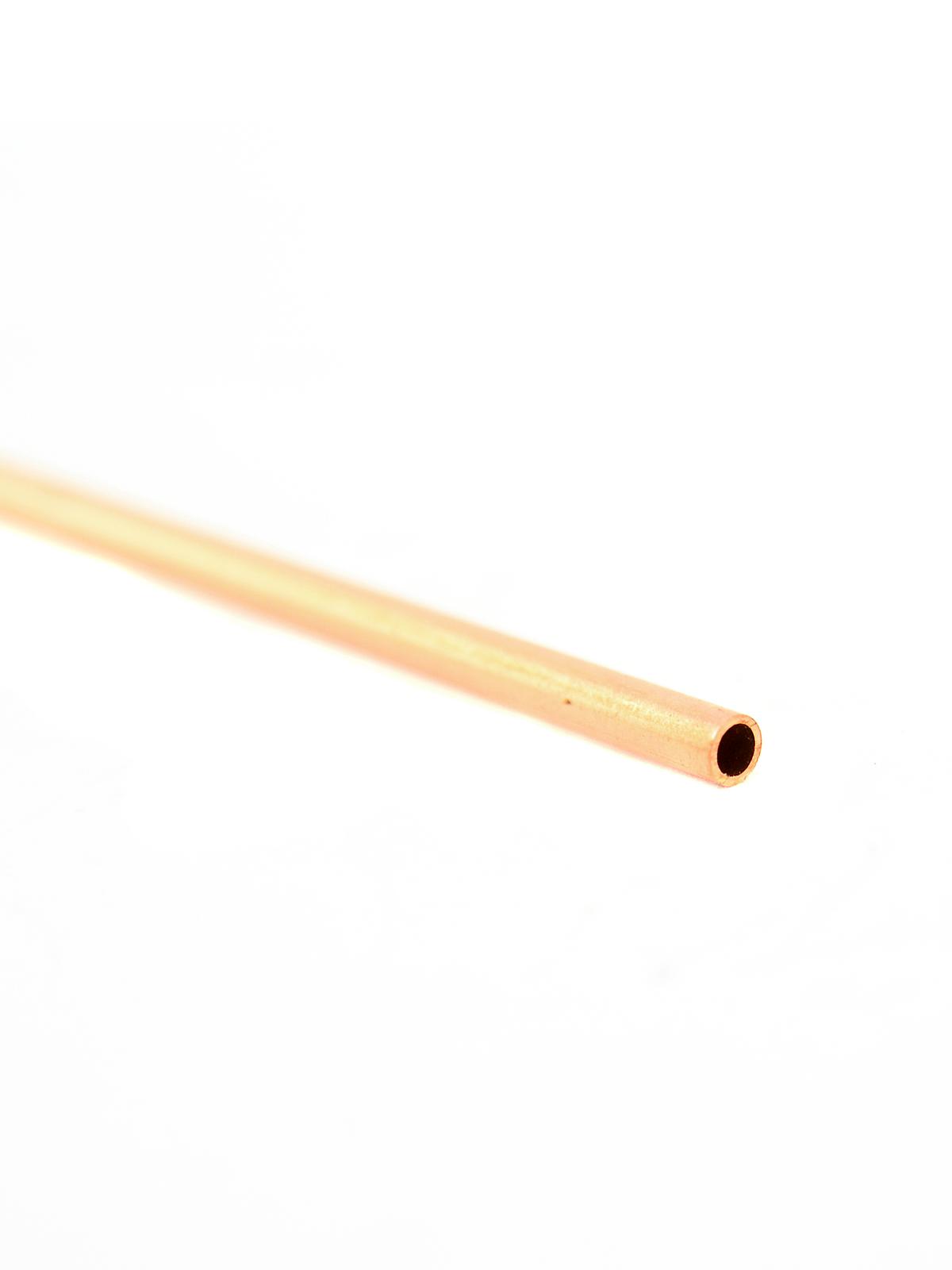 Metal Tubing copper 1 8 in. x .014 in. x 12 in. tubing