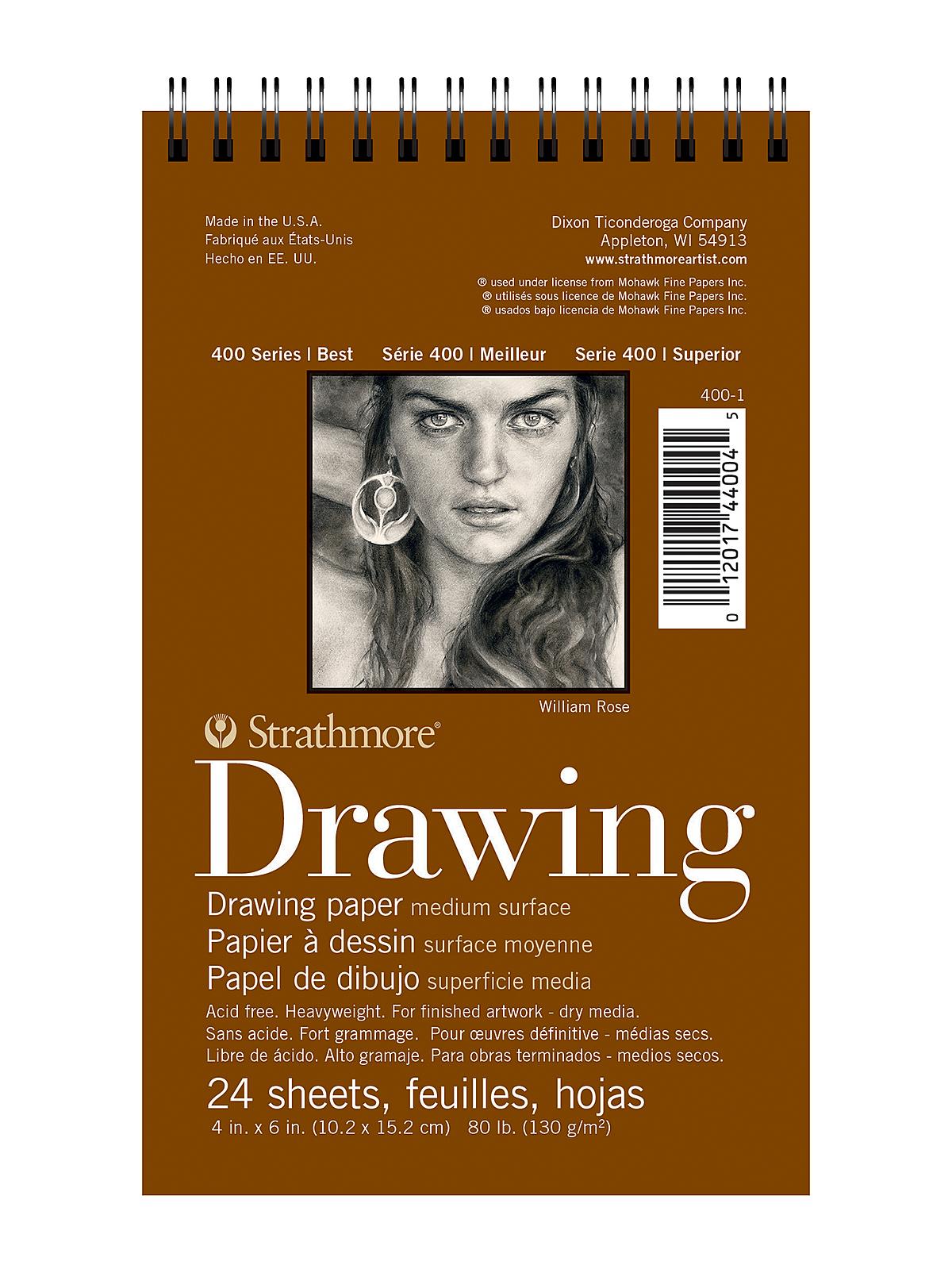 400 Series Drawing Paper Pad 4 in. x 6 in.