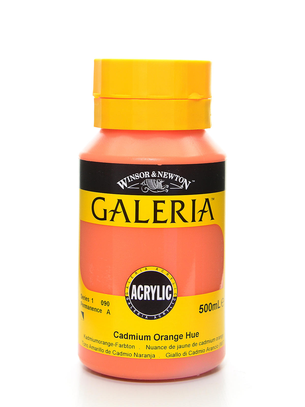 Galeria Flow Formula Acrylic Colours cadmium orange hue 500 ml 90