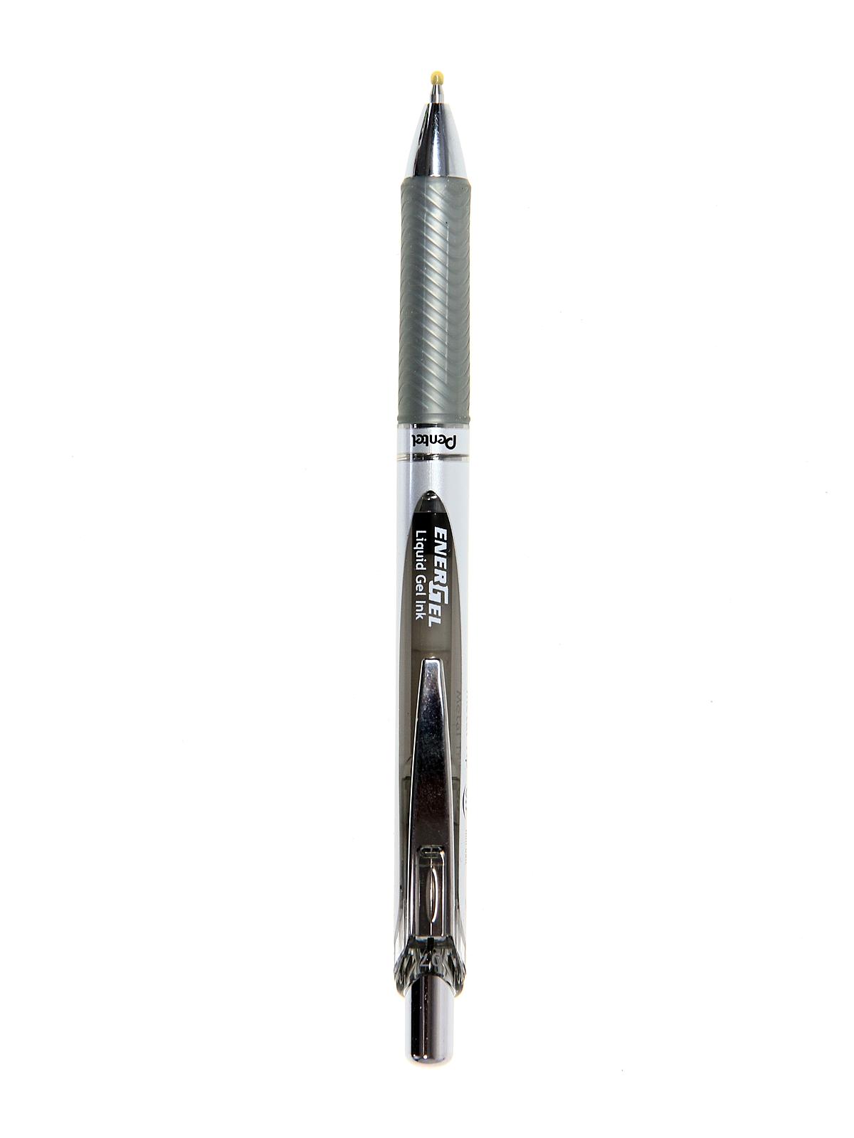 EnerGel RTX Retractable Liquid Gel Pen gray 0.7 mm each