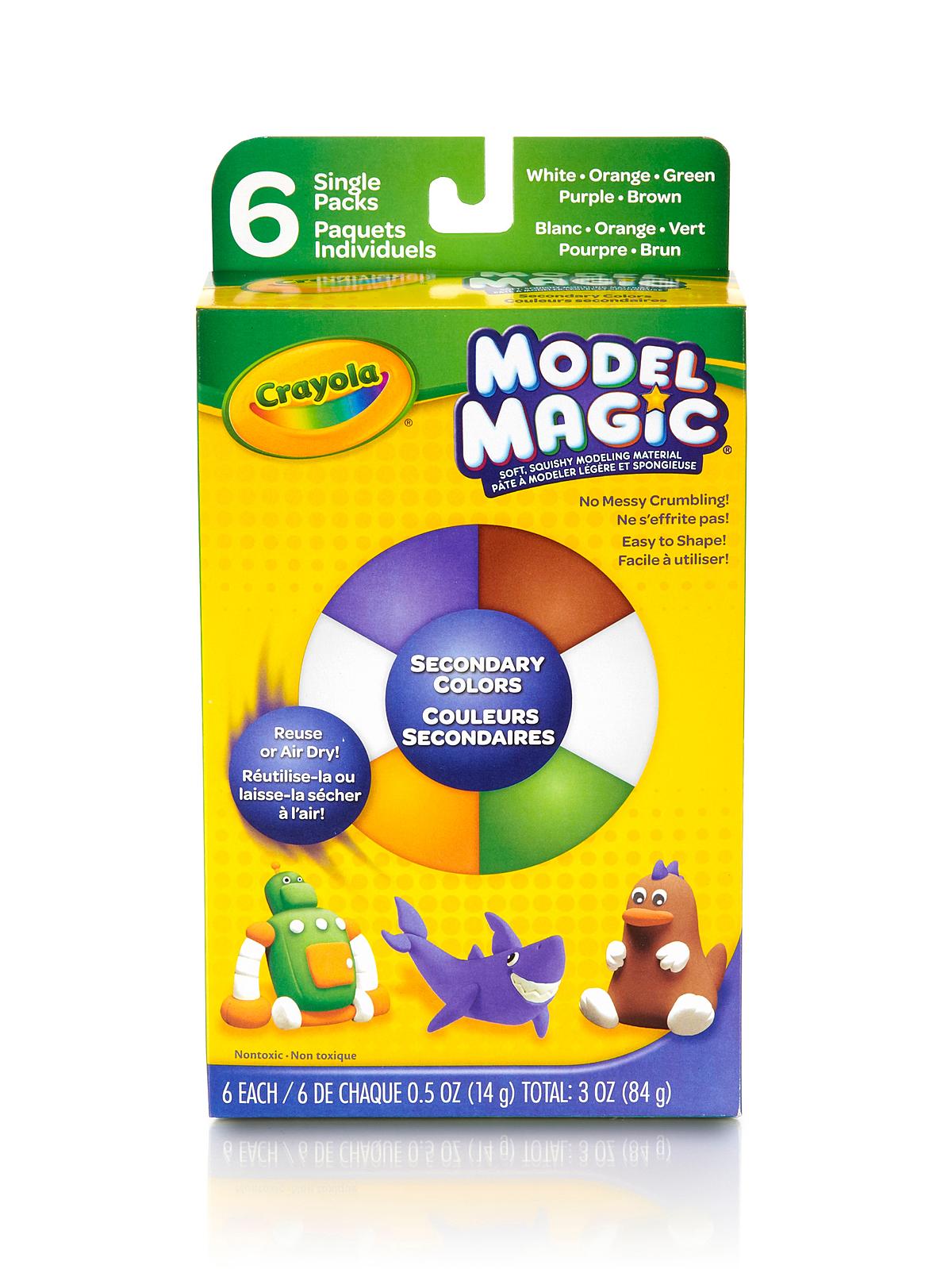 Model Magic Secondary Colors 1 2 Oz. Pack Of 6