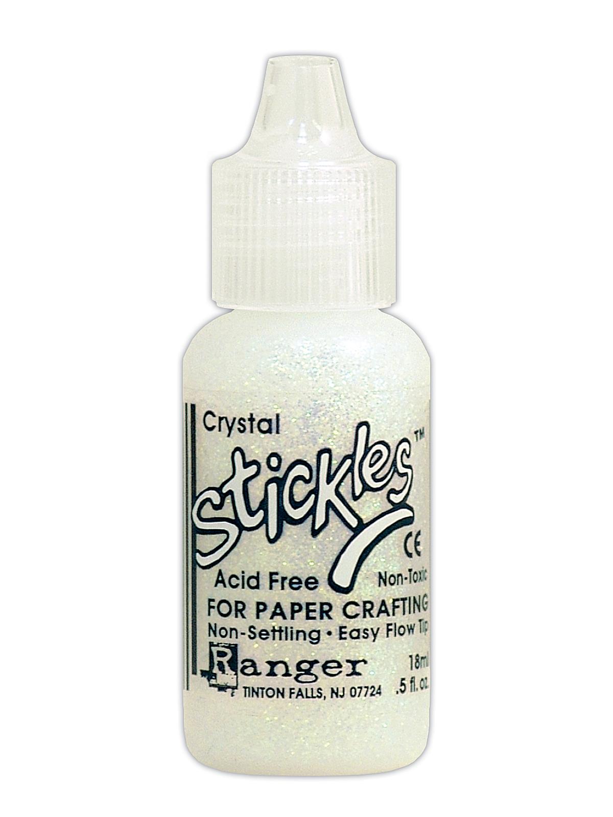 Stickles Glitter Glue Crystal 0.5 Oz. Bottle