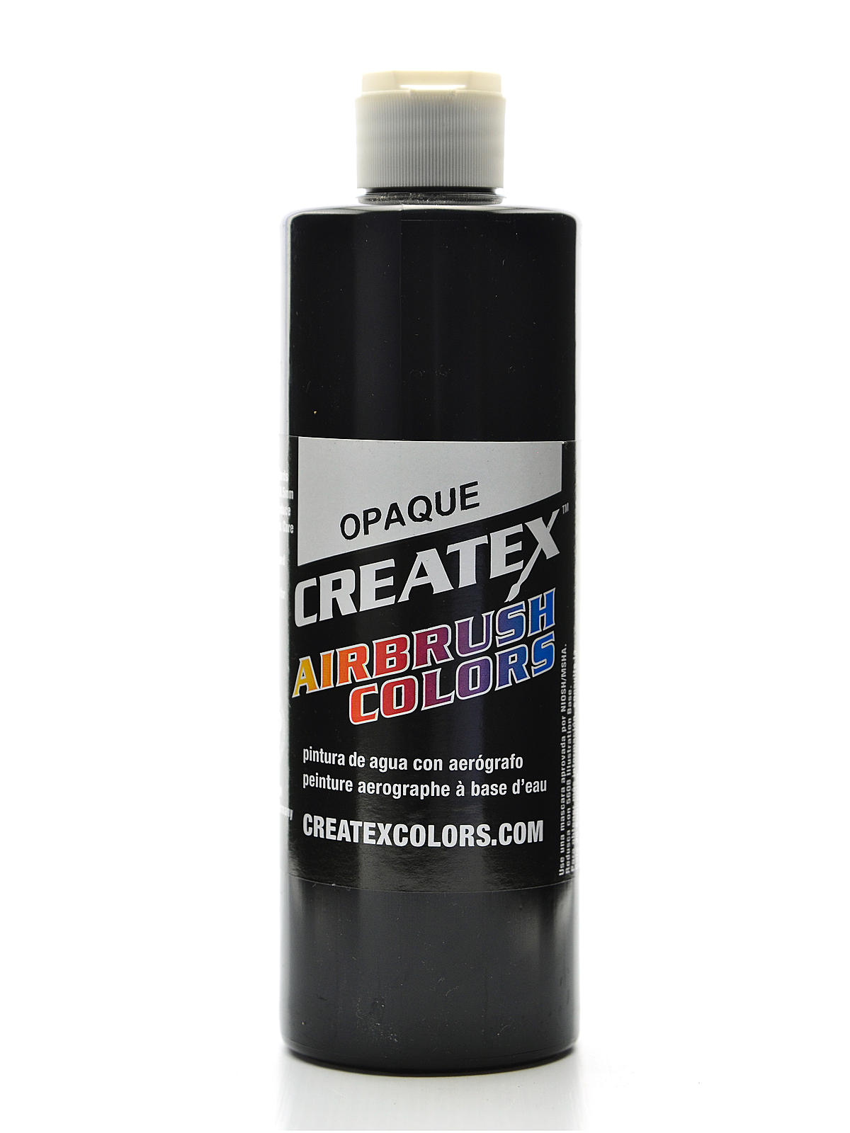 Airbrush Colors opaque black 16 oz.