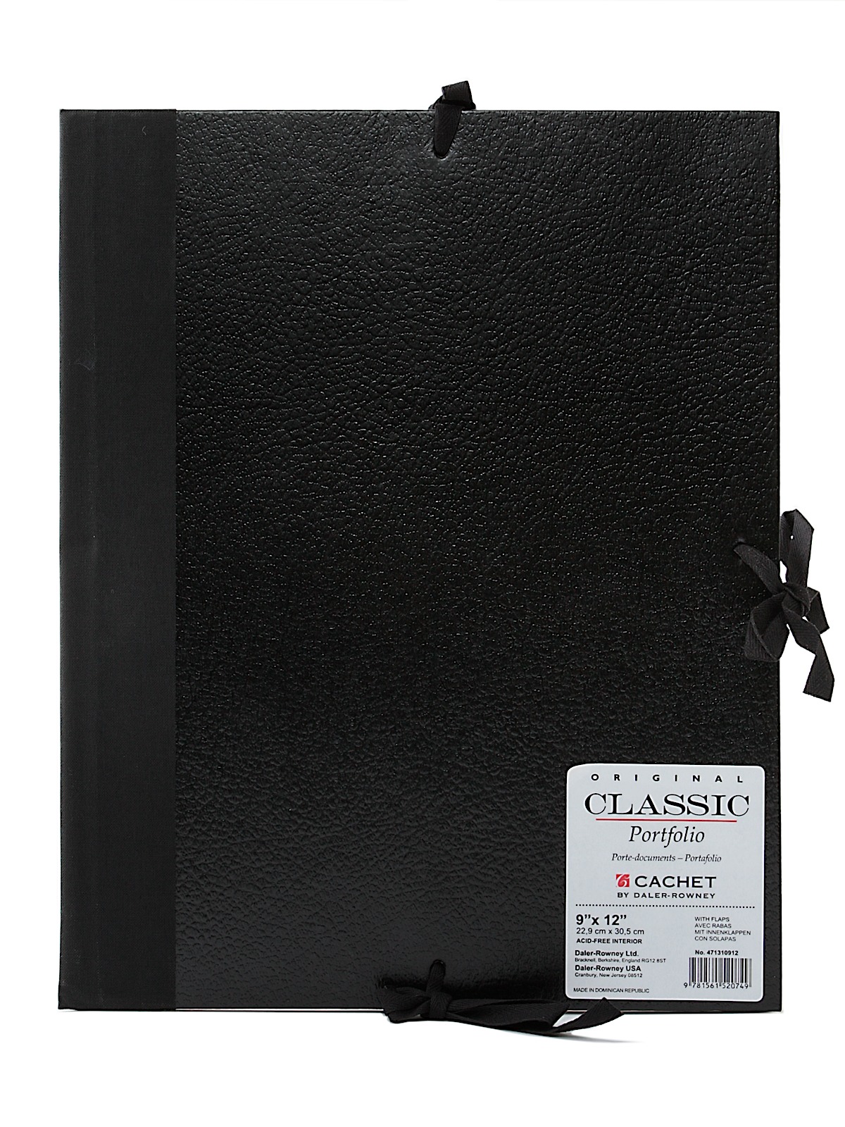 Classic Student Portfolio 9 In. X 12 In. With Flaps