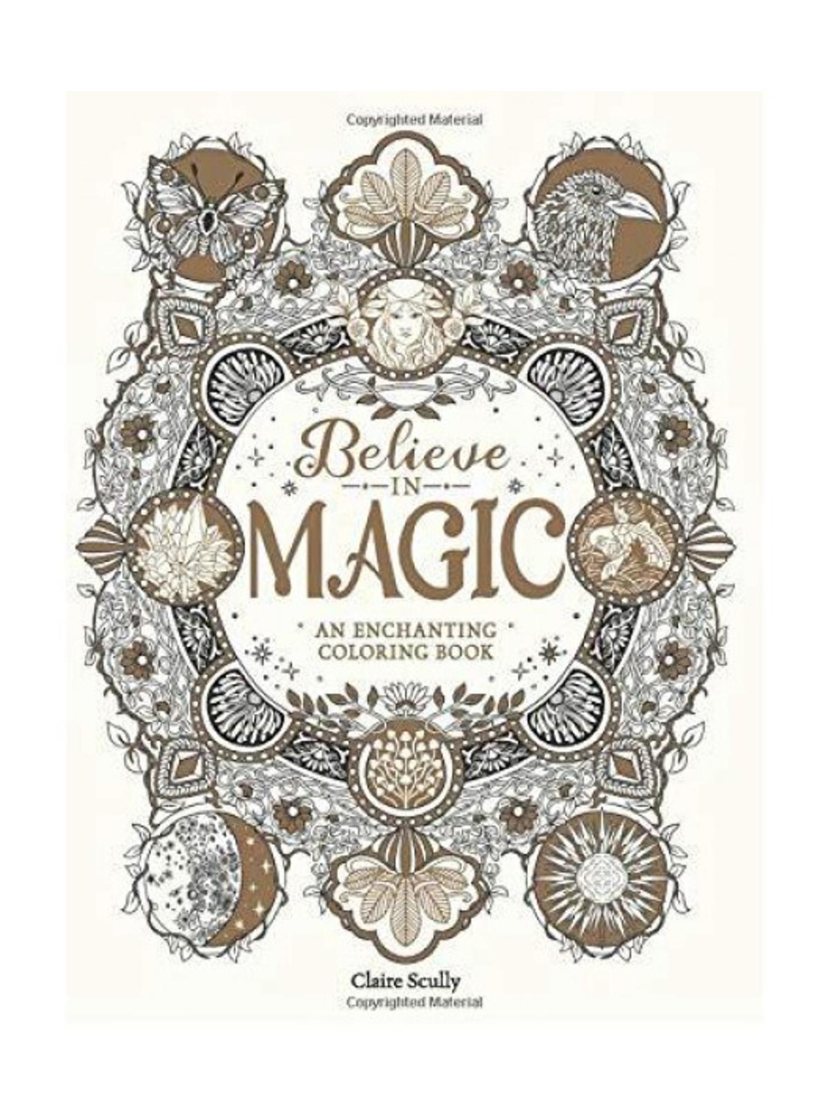 Believe In Magic Coloring Book Each