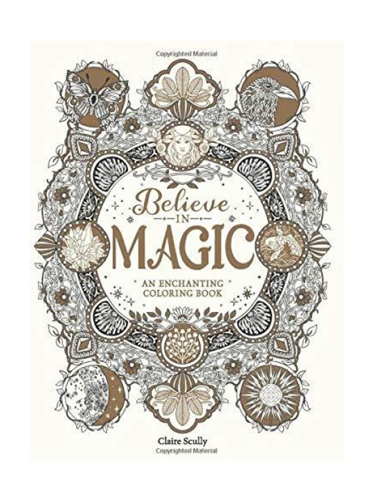 Believe in Magic Coloring Book each
