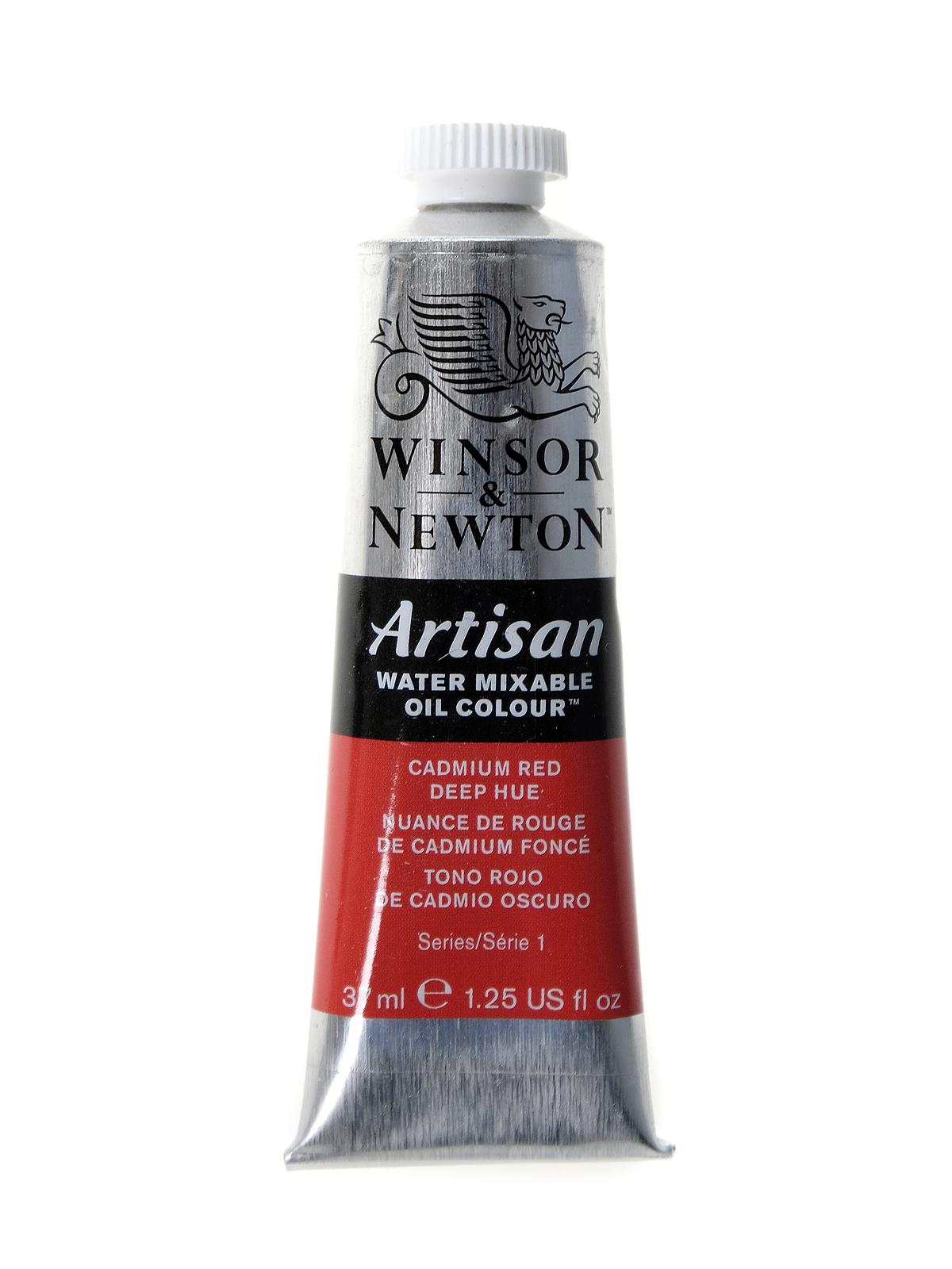 Artisan Water Mixable Oil Colours Cadmium Red Deep Hue 37 Ml 98