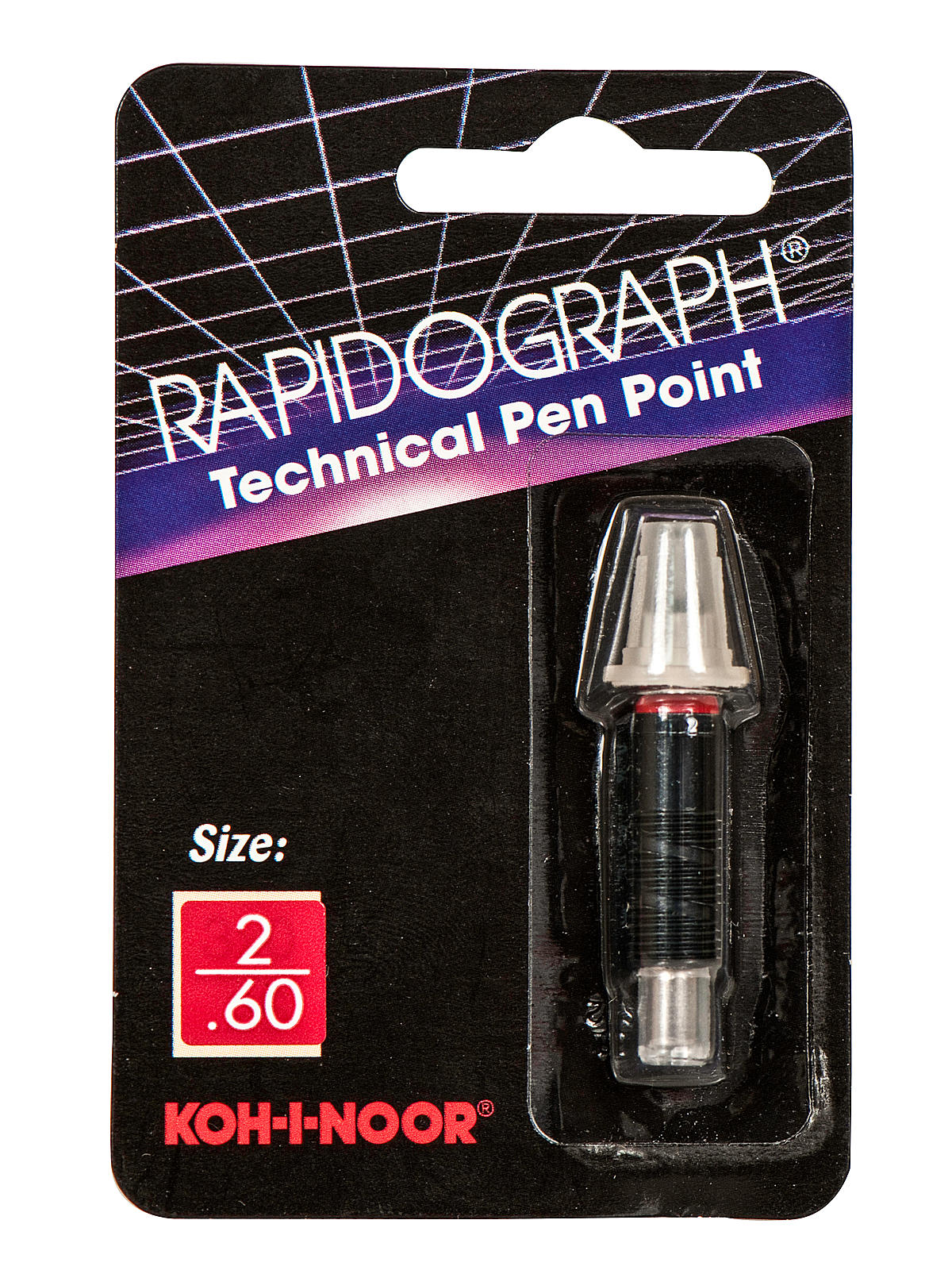 Rapidograph No. 72D Replacement Points 2 0.60 Mm