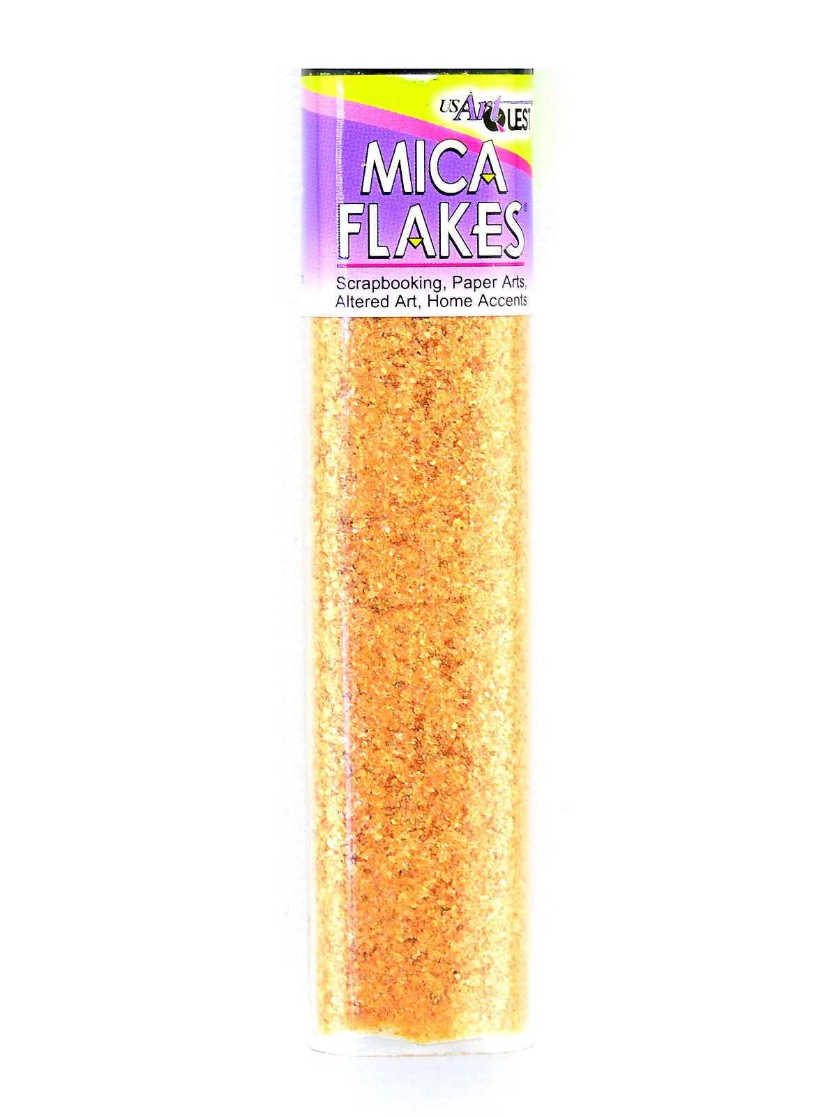 Mica Flakes Small Gold Each