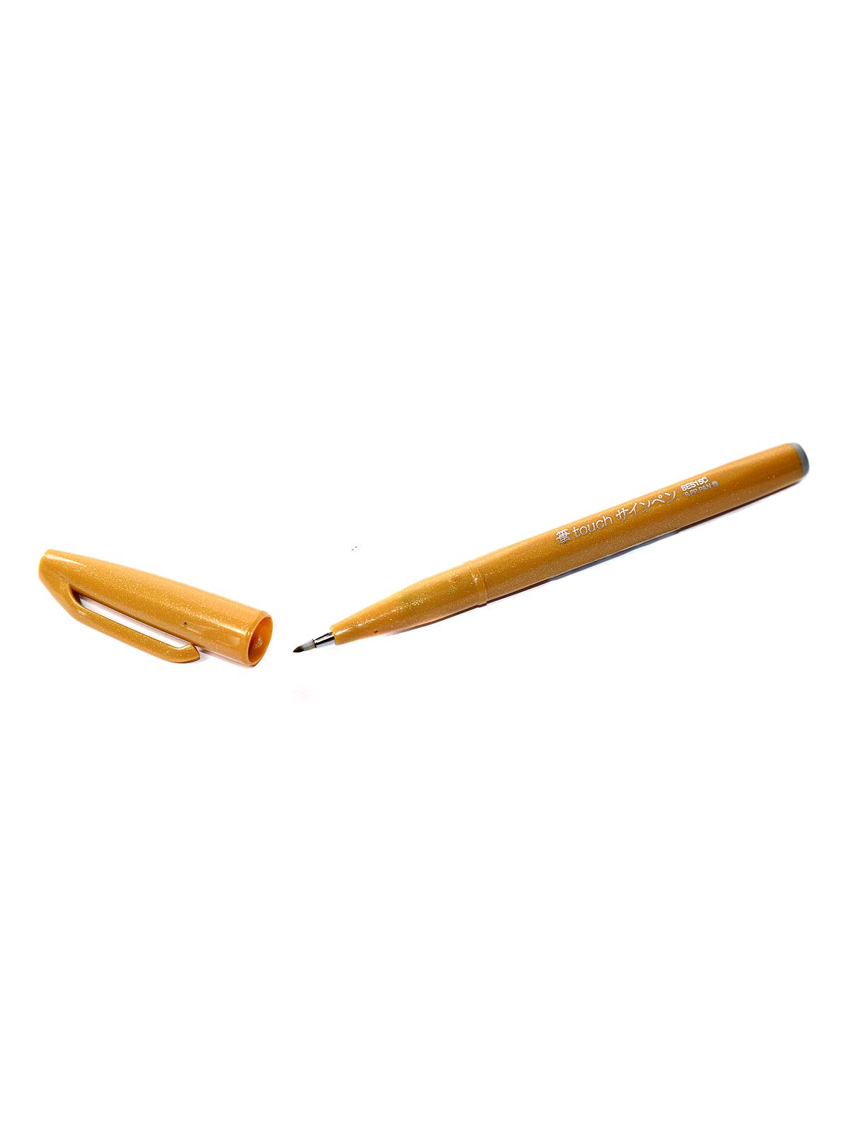 Sign Pen Brush-Tip ochre