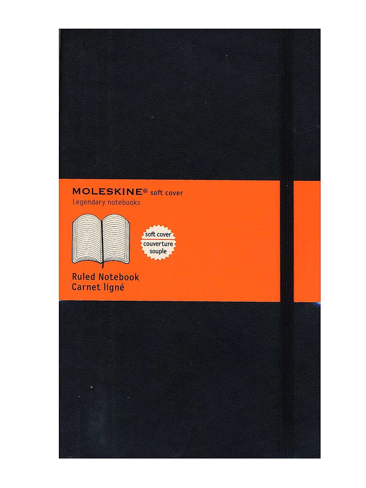 Classic Soft Cover Notebooks black 5 in. x 8 1 4 in. 192 pages, lined