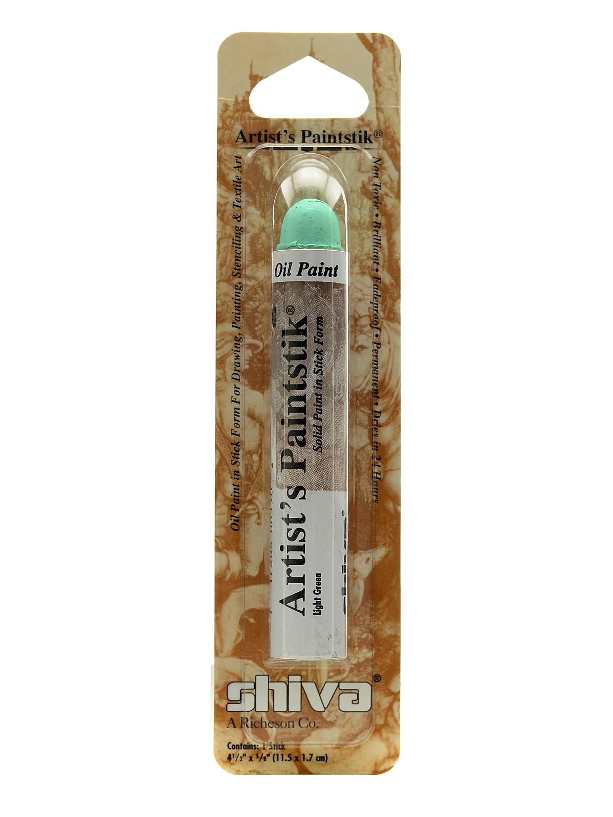 Oilstik Oil Paint light green decorative