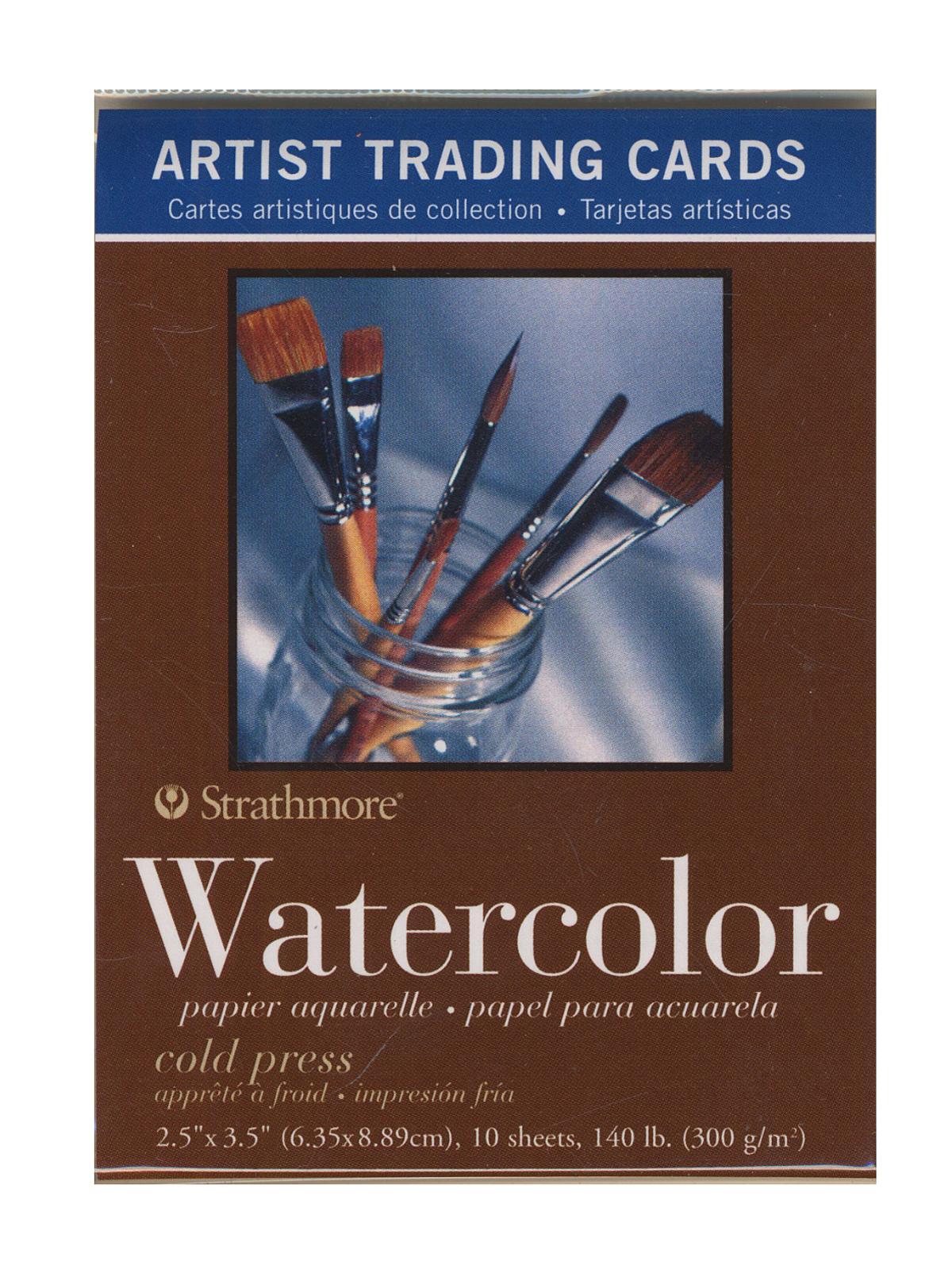 Artist Trading Cards 400 Series Watercolor pack of 10