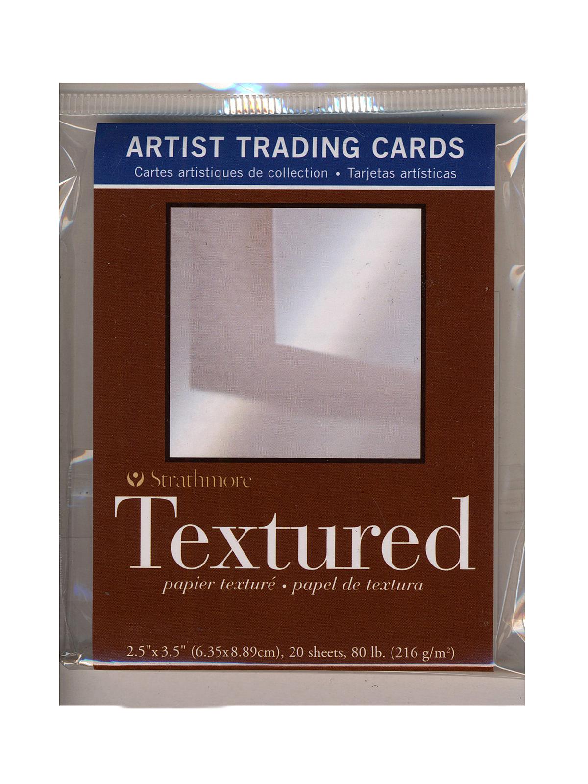 Artist Trading Cards 400 Series Textured Pack Of 20