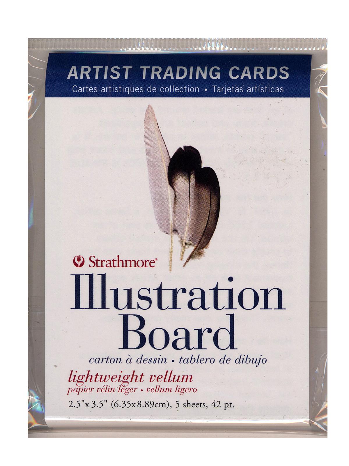 Artist Trading Cards 500 Series Illustration Board pack of 5