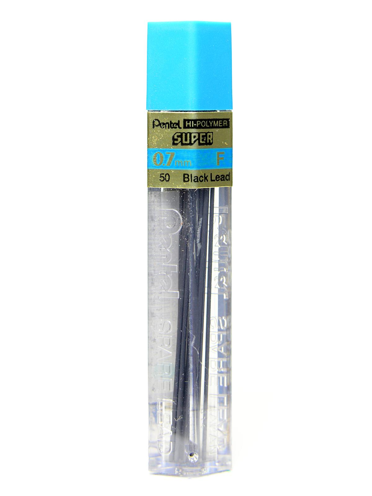 Super Hi-Polymer Refill Leads F 0.7 mm tube of 12