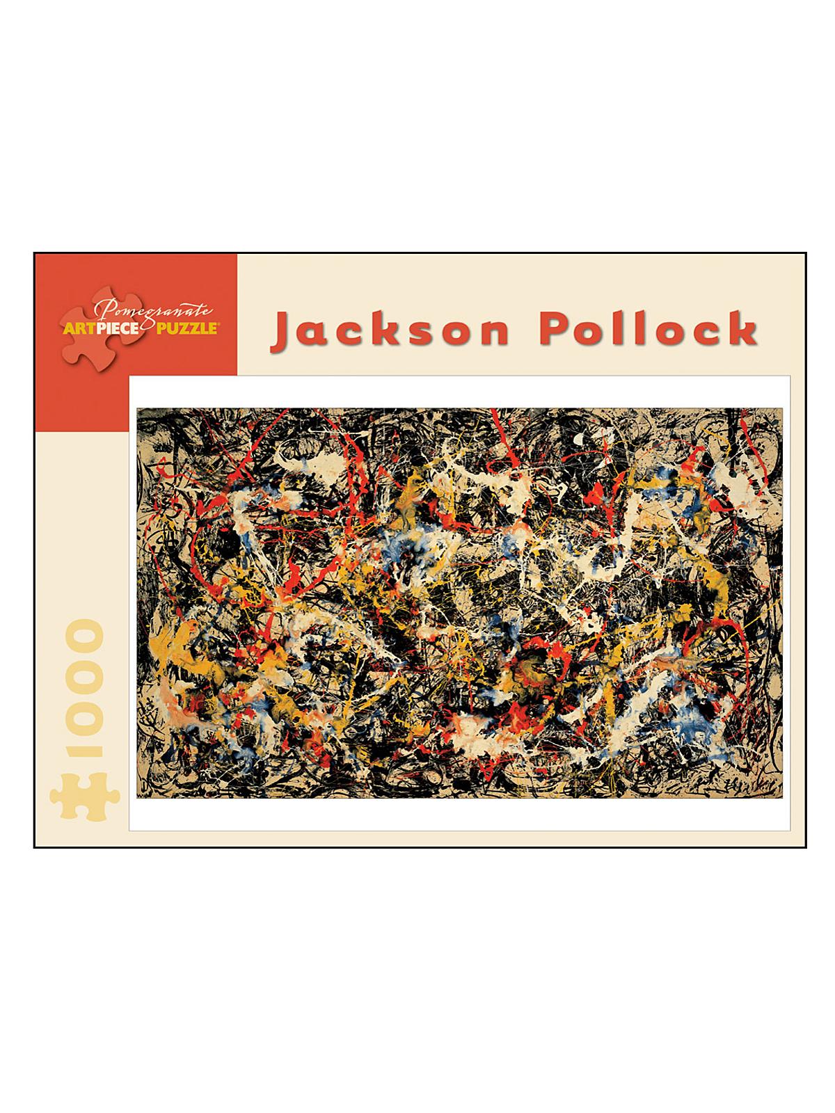 1000-piece Jigsaw Puzzles Jackson Pollock: Convergence