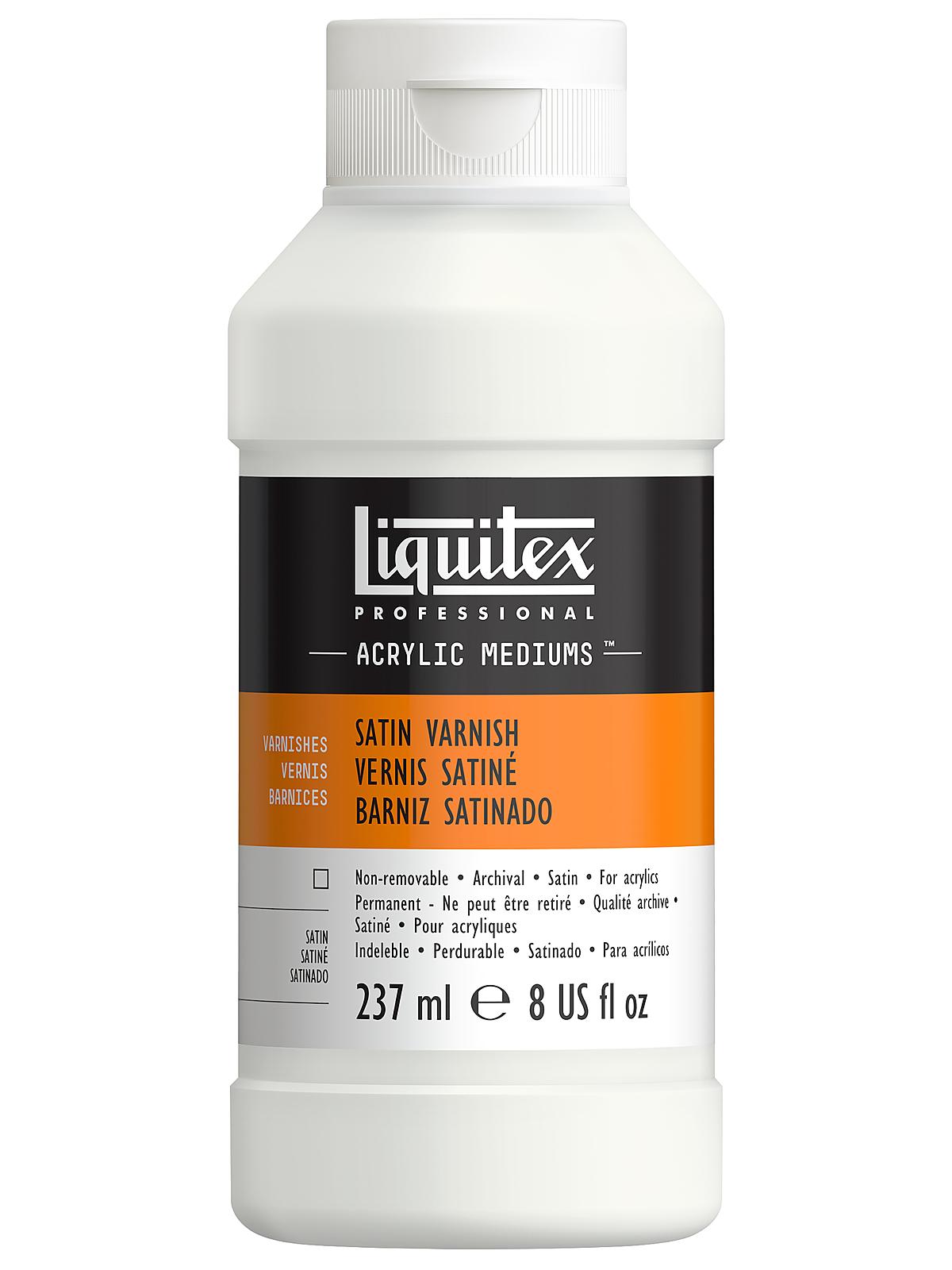 Satin Varnish satin 8 oz.