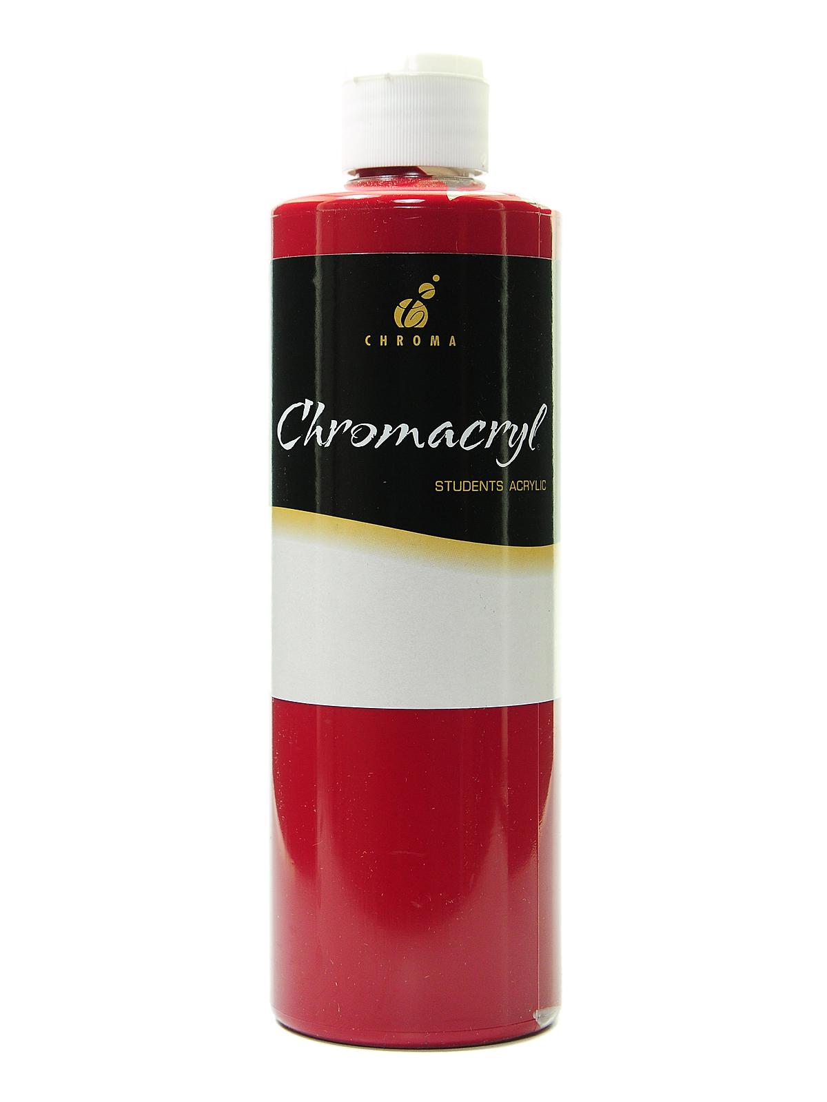 Chromacryl Students' Acrylic Paints Cool Red 500 Ml