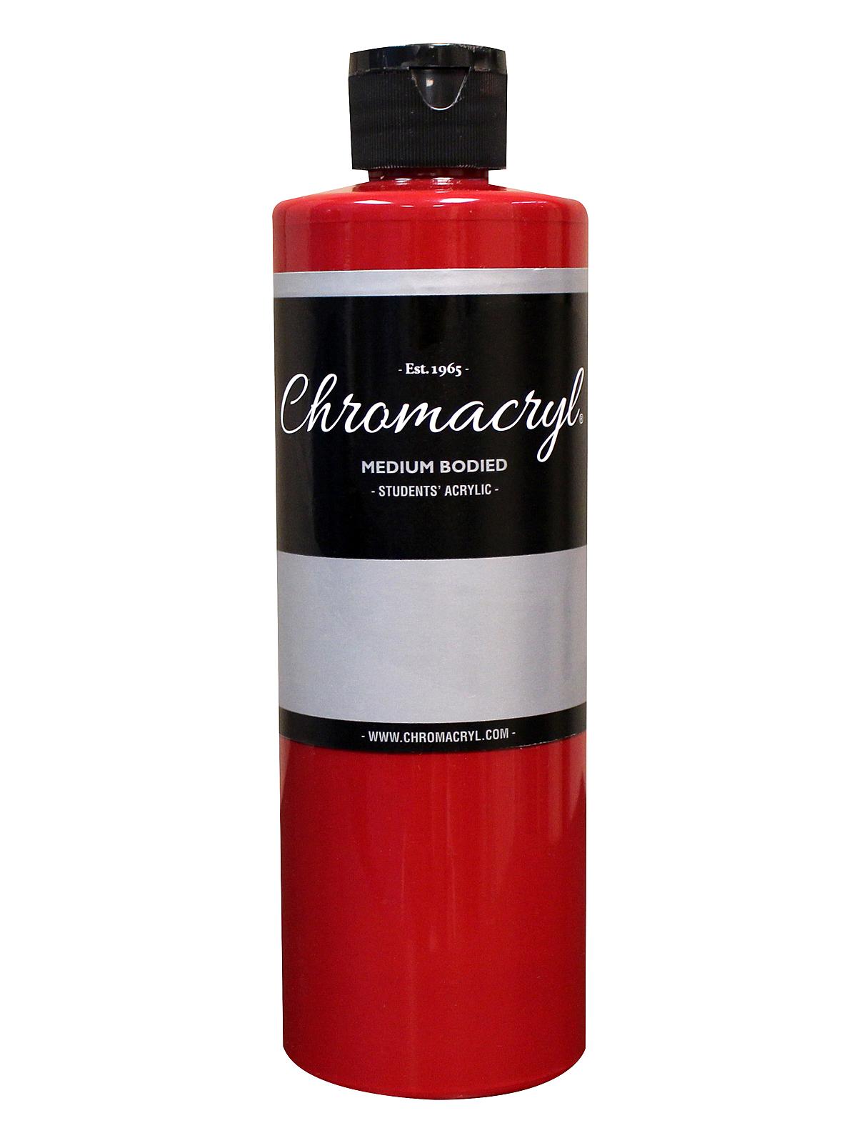 Chromacryl Students' Acrylic Paints cool red 500 ml