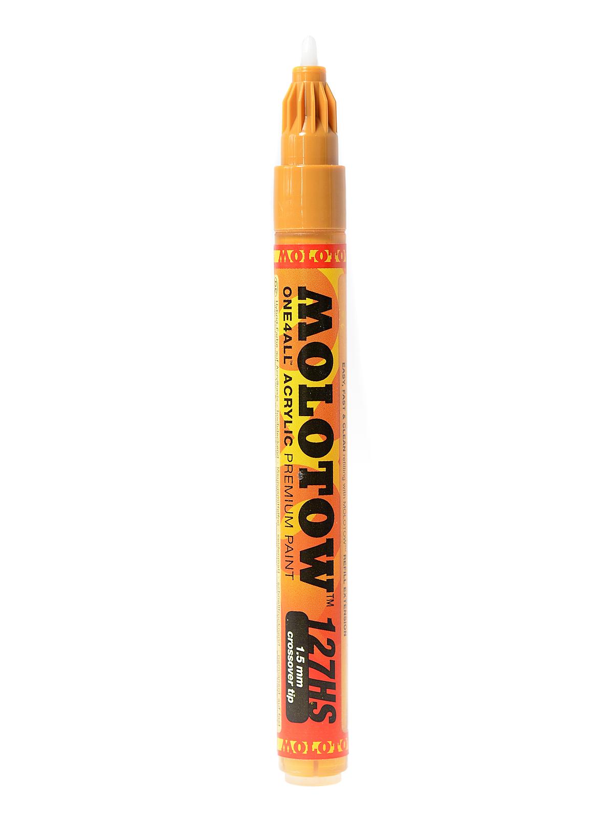 One4all Acrylic Paint Markers 1.5 Mm Ochre Brown Light 208