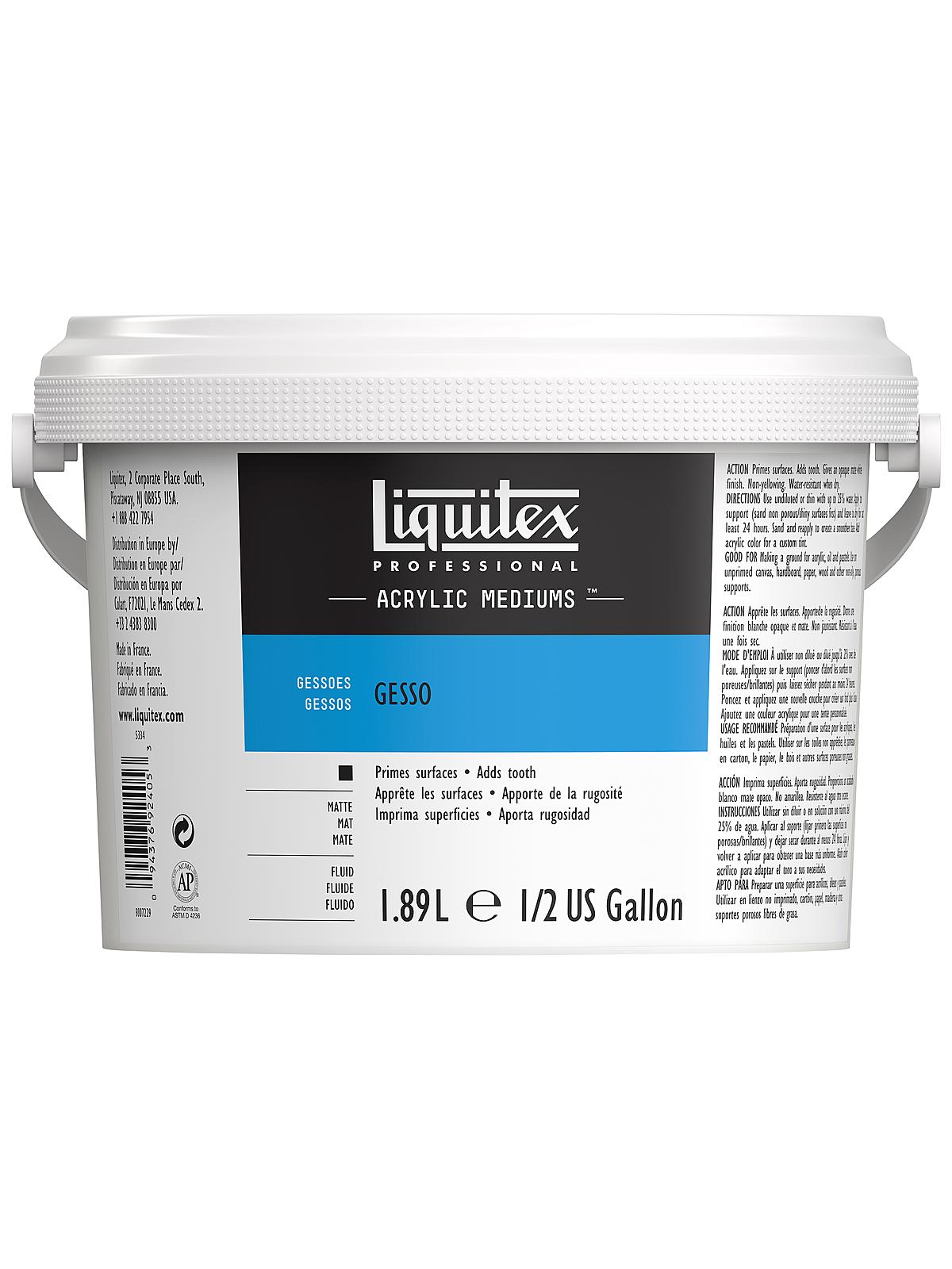 Acrylic Gesso 64 oz.