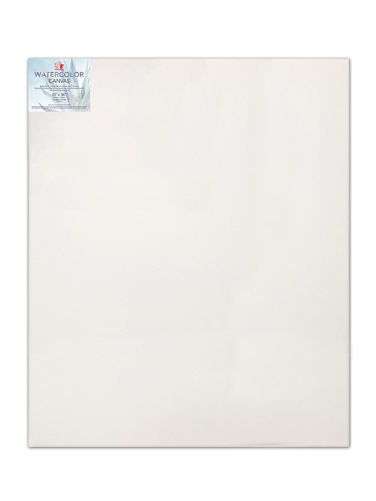Archival Watercolor Stretched Canvas 24 In. X 36 In. Each