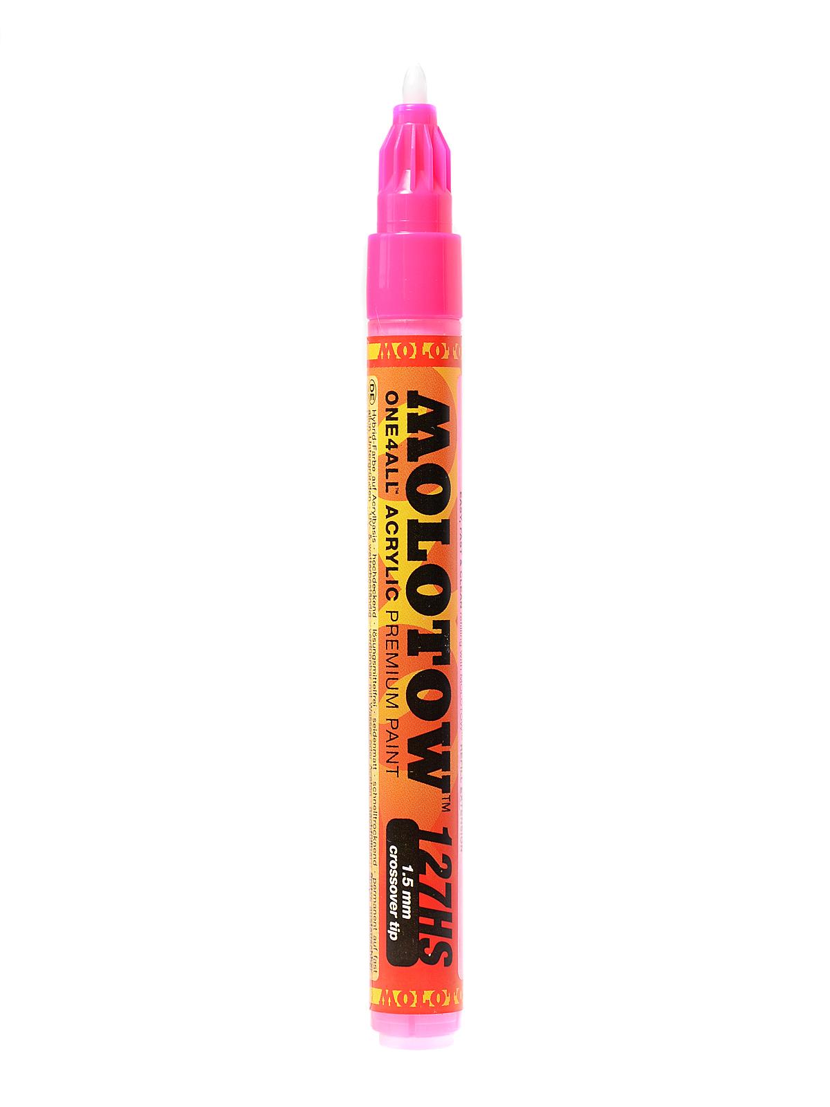 One4all Acrylic Paint Markers 1.5 Mm Neon Pink Fluorescent 217