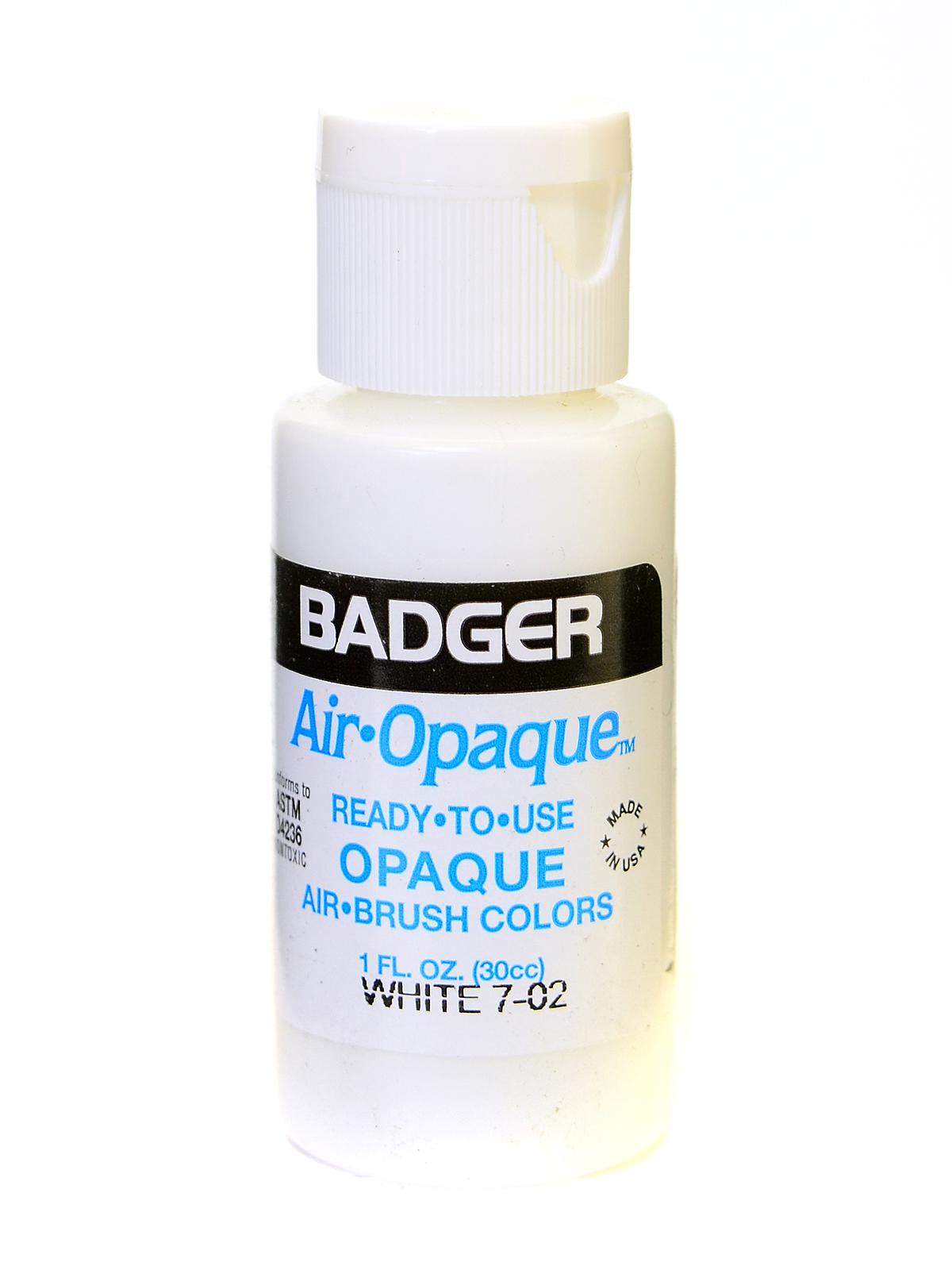 Air Opaque Airbrush Color White 1 Oz. Bottle