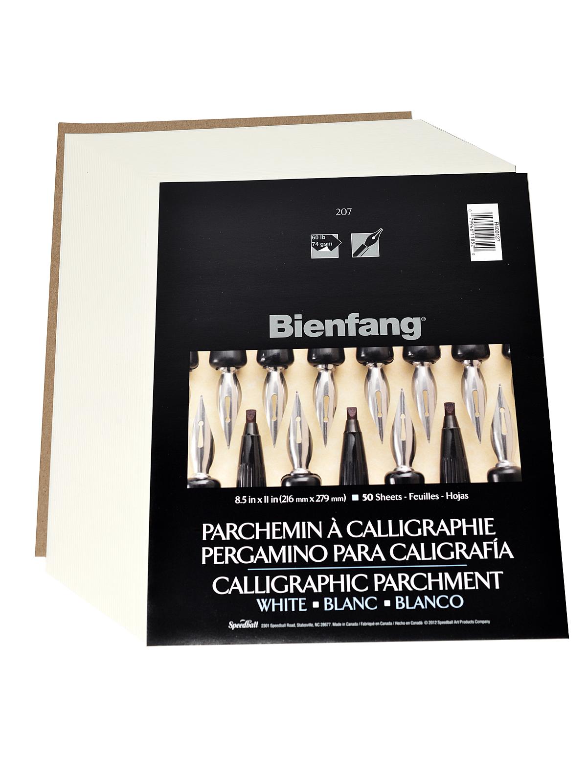 Calligraphic Parchment Pack Of 50