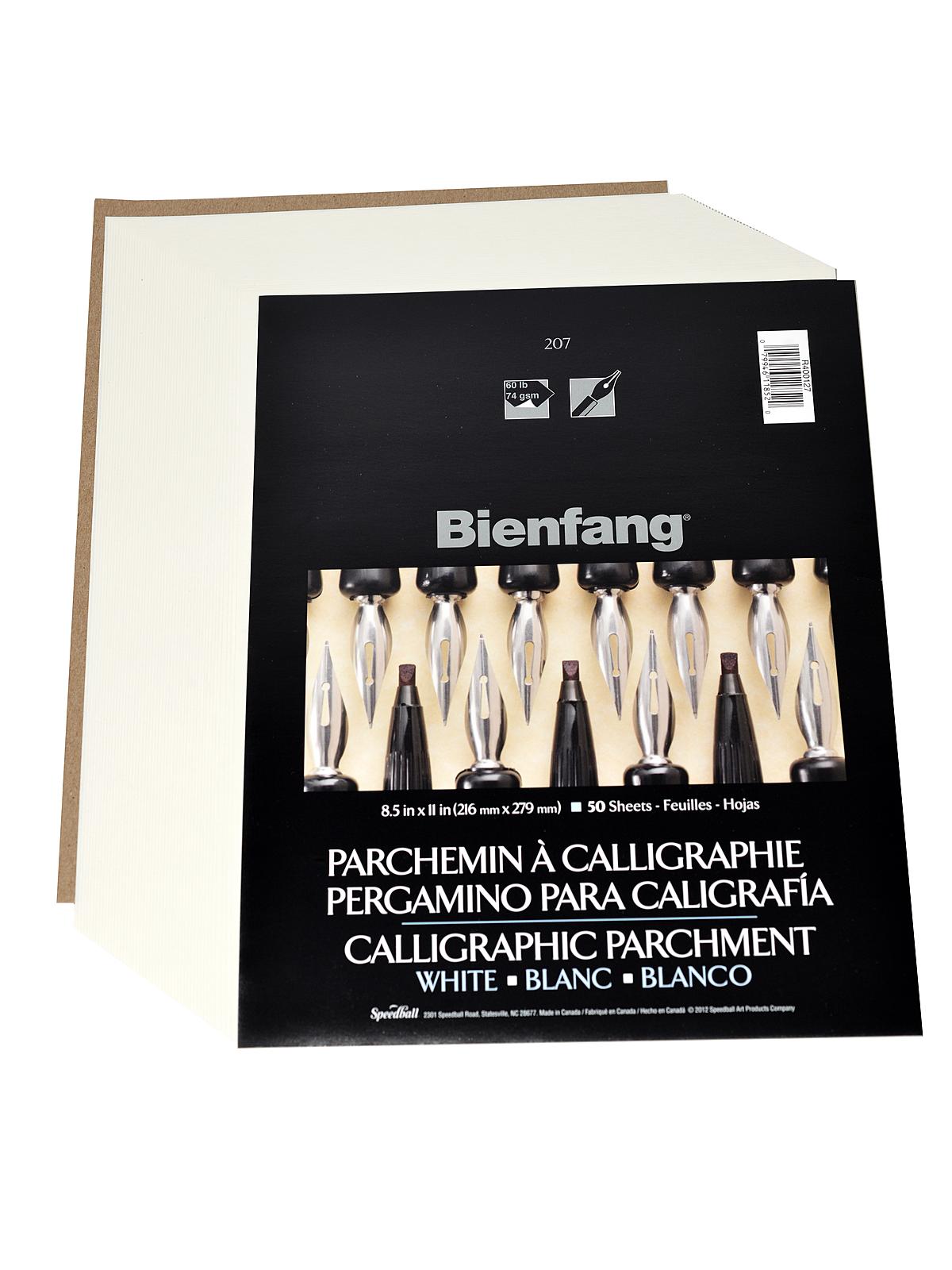 Calligraphic Parchment pack of 50