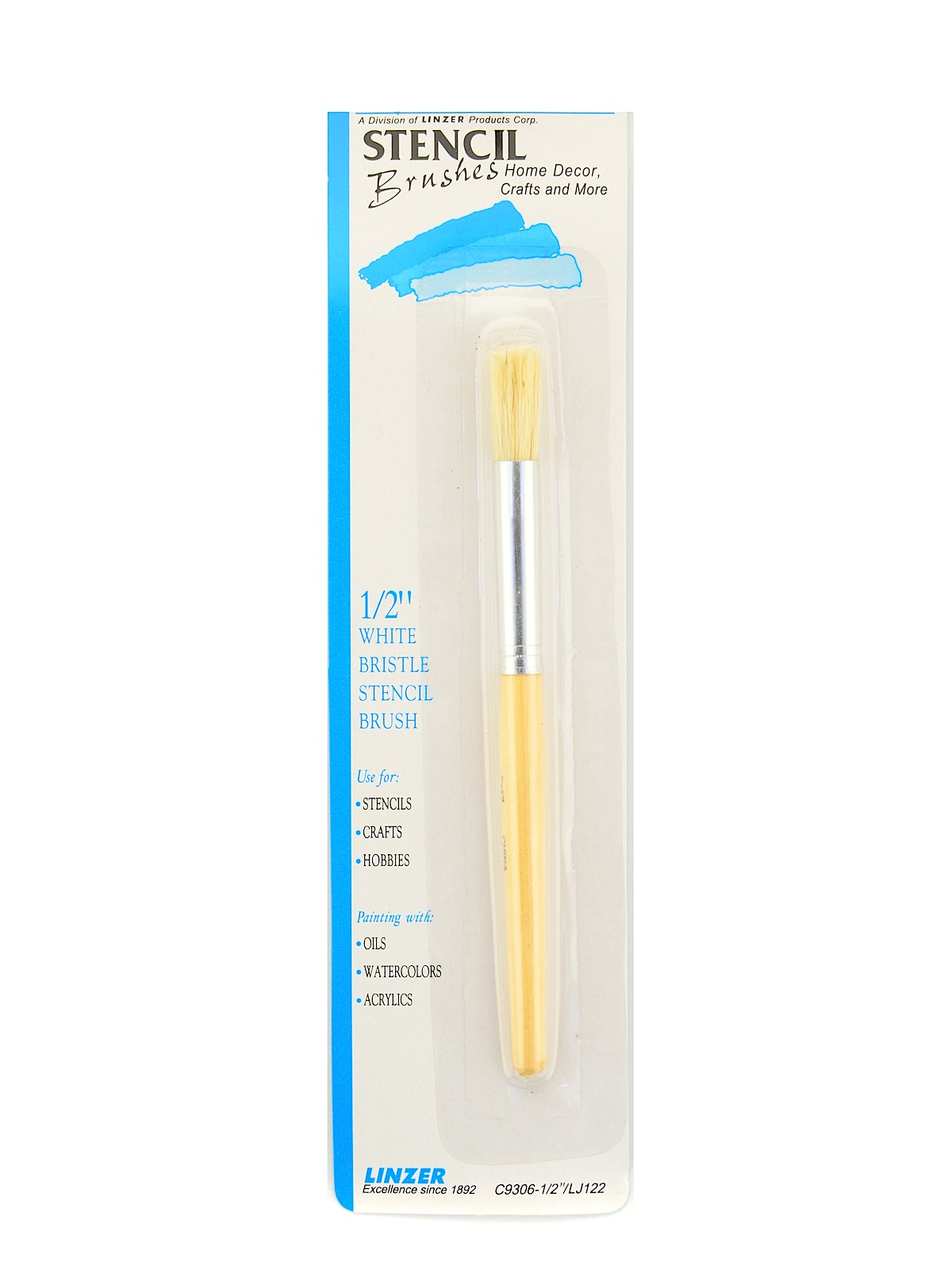 Stencil Brushes 1 2 in.