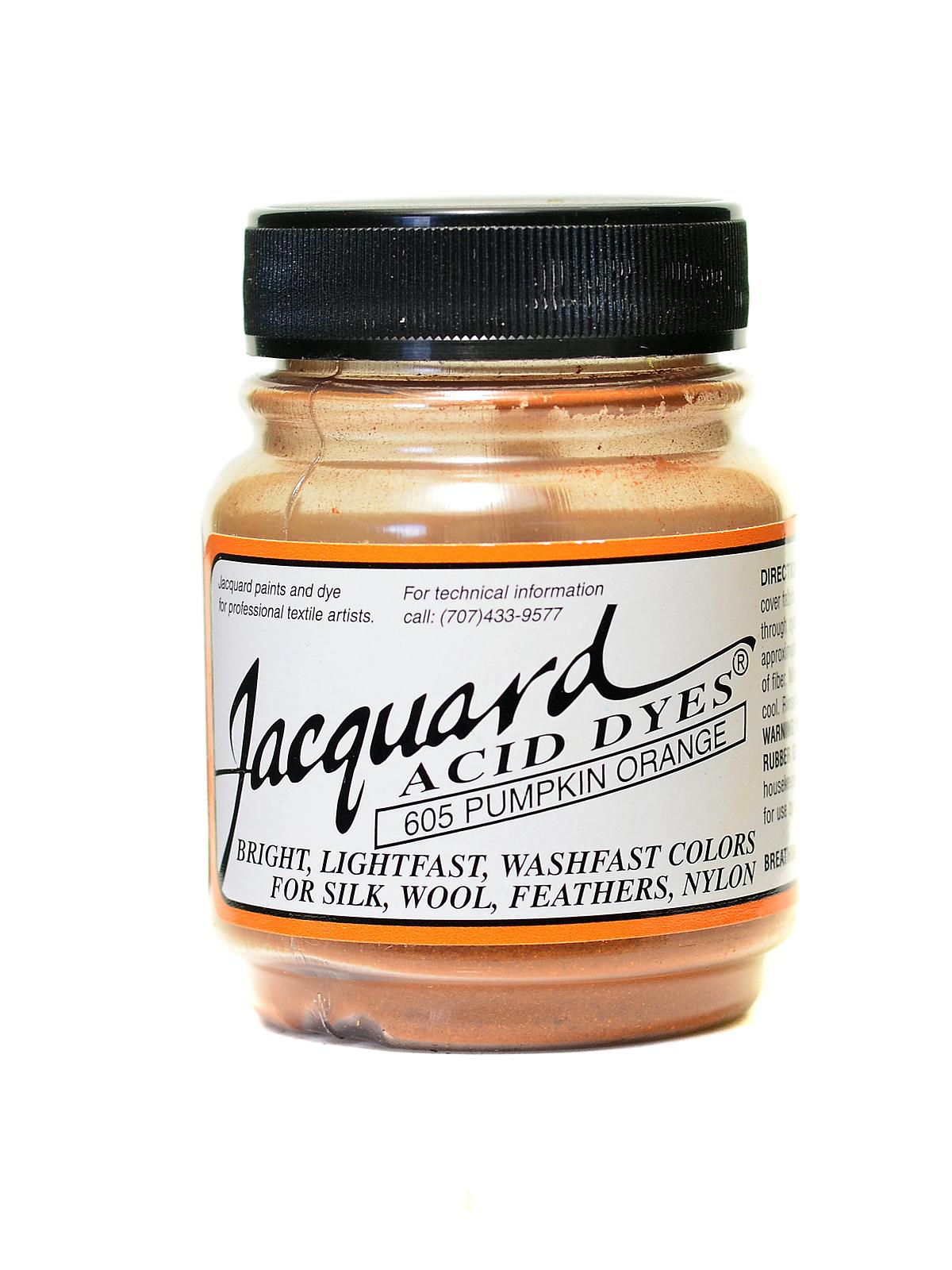 Acid Dyes pumpkin orange