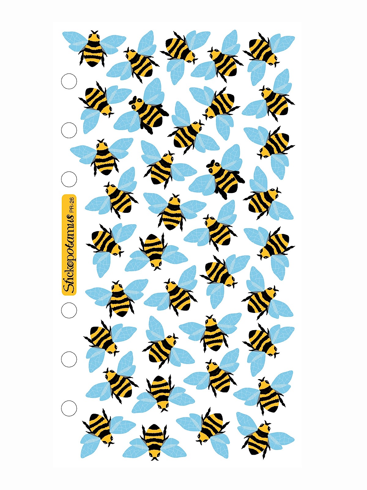 Classic Stickers bees 37 pieces