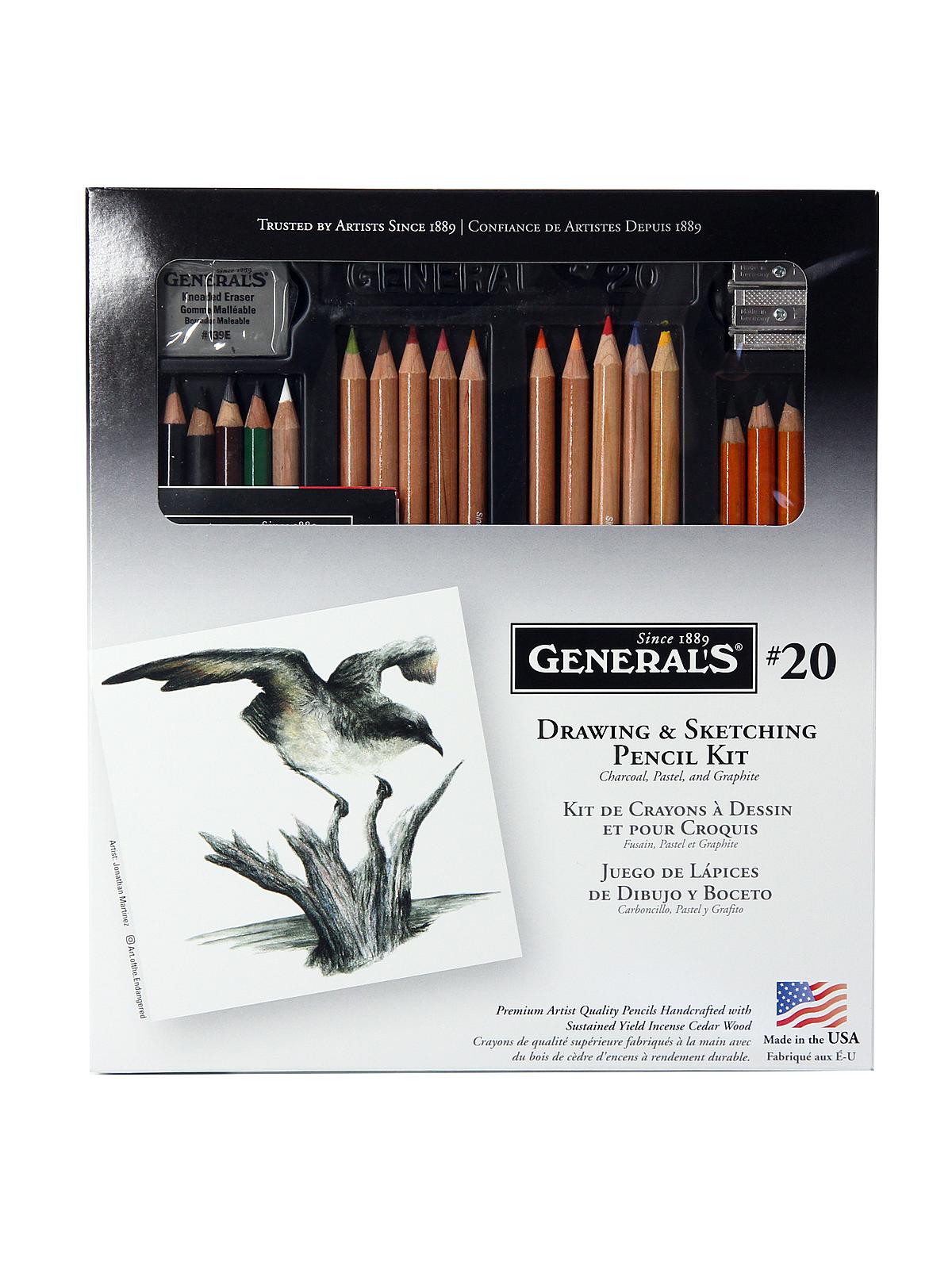 Drawing Pencil Kit #20 each