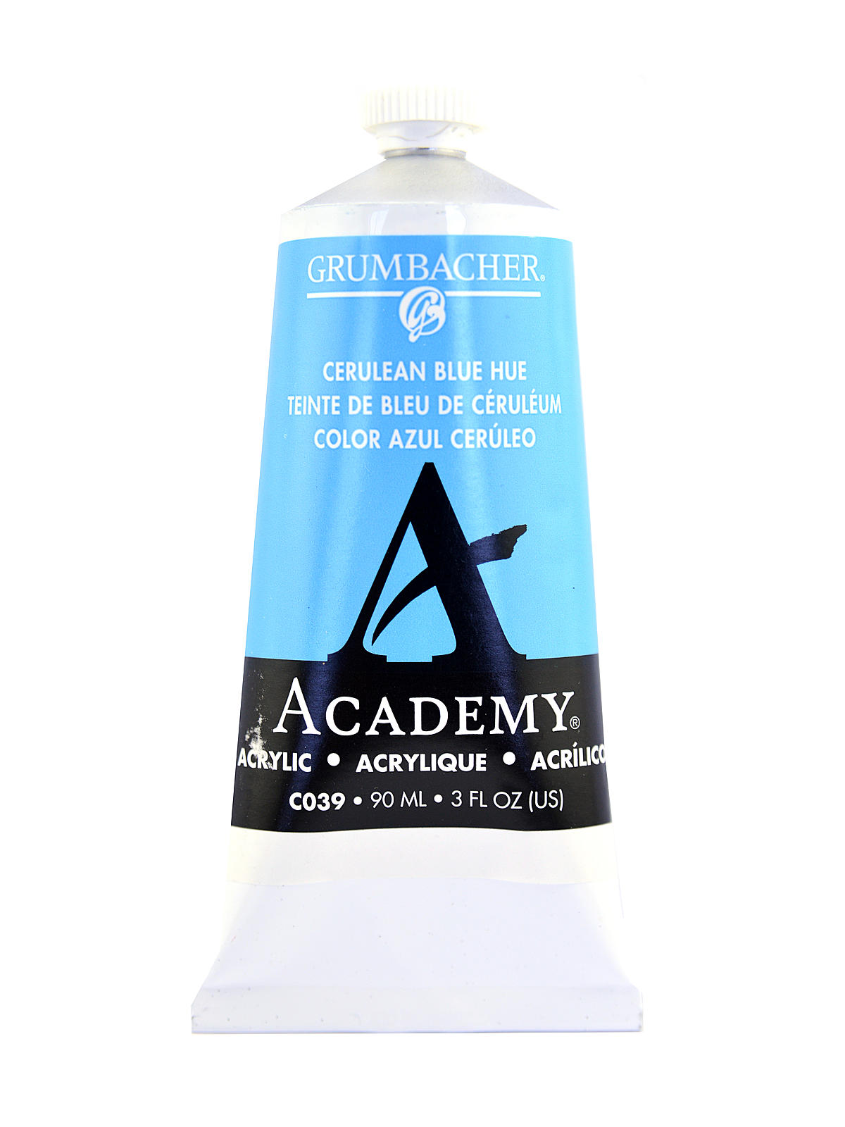 Academy Acrylic Colors cerulean blue hue 3 oz. (90 ml)