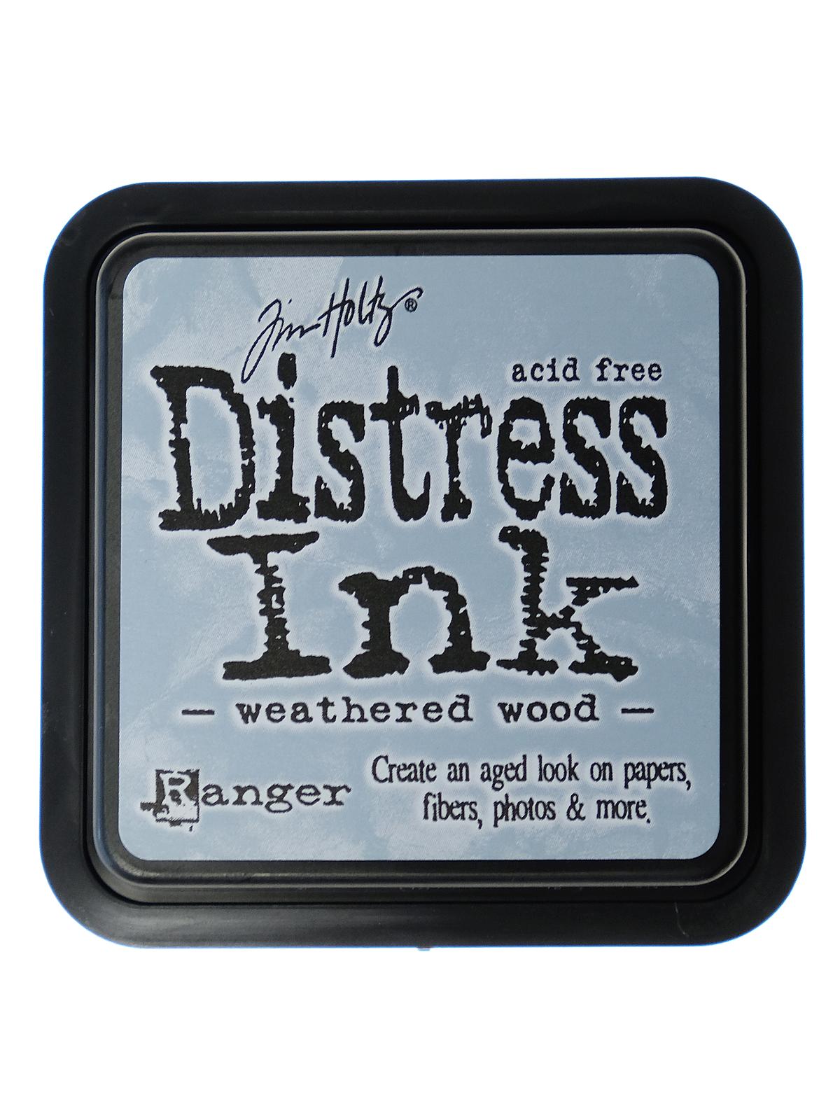 Tim Holtz Distress Ink weathered wood pad