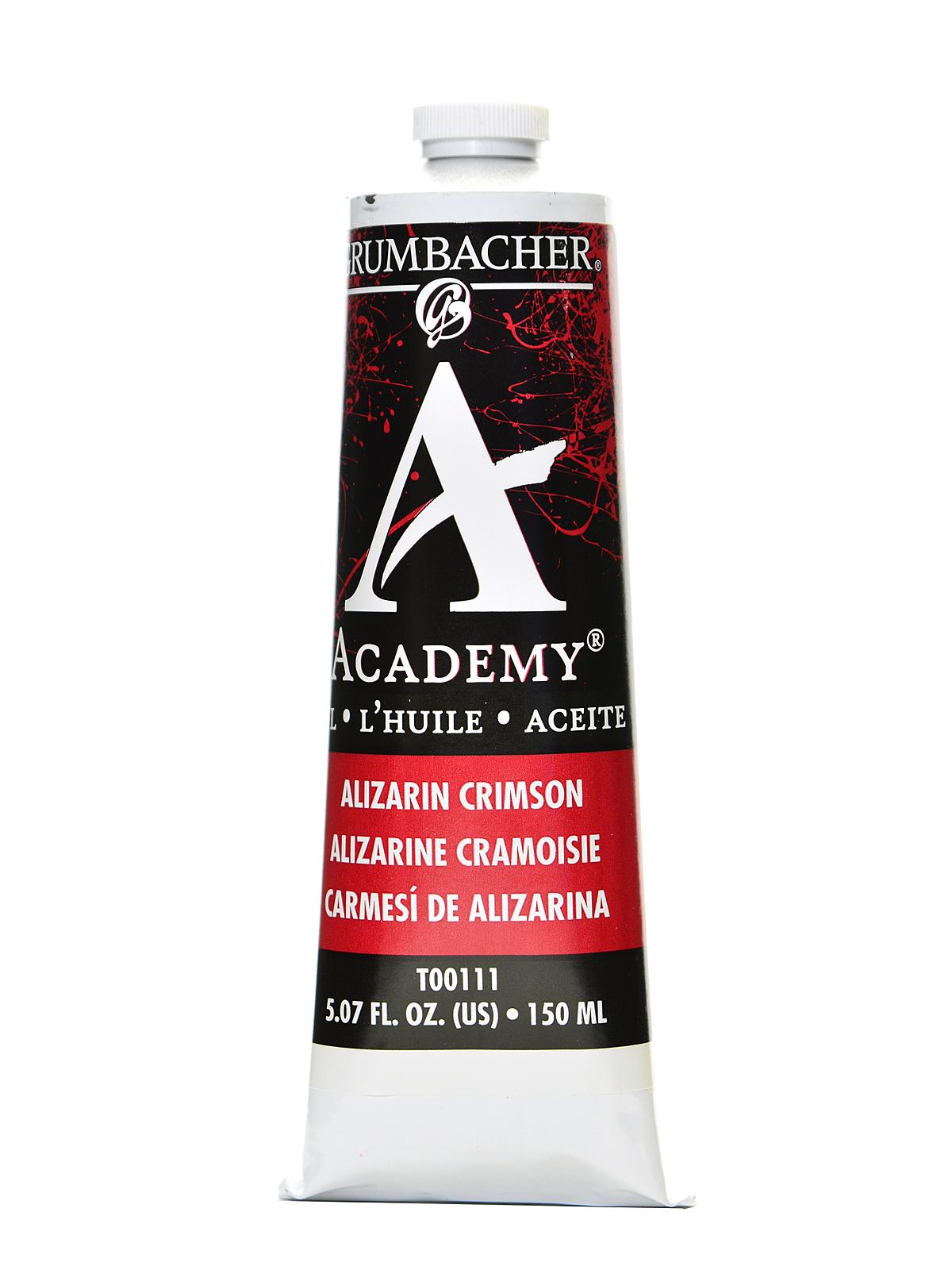 Academy Oil Colors alizarin crimson 5.07 oz.