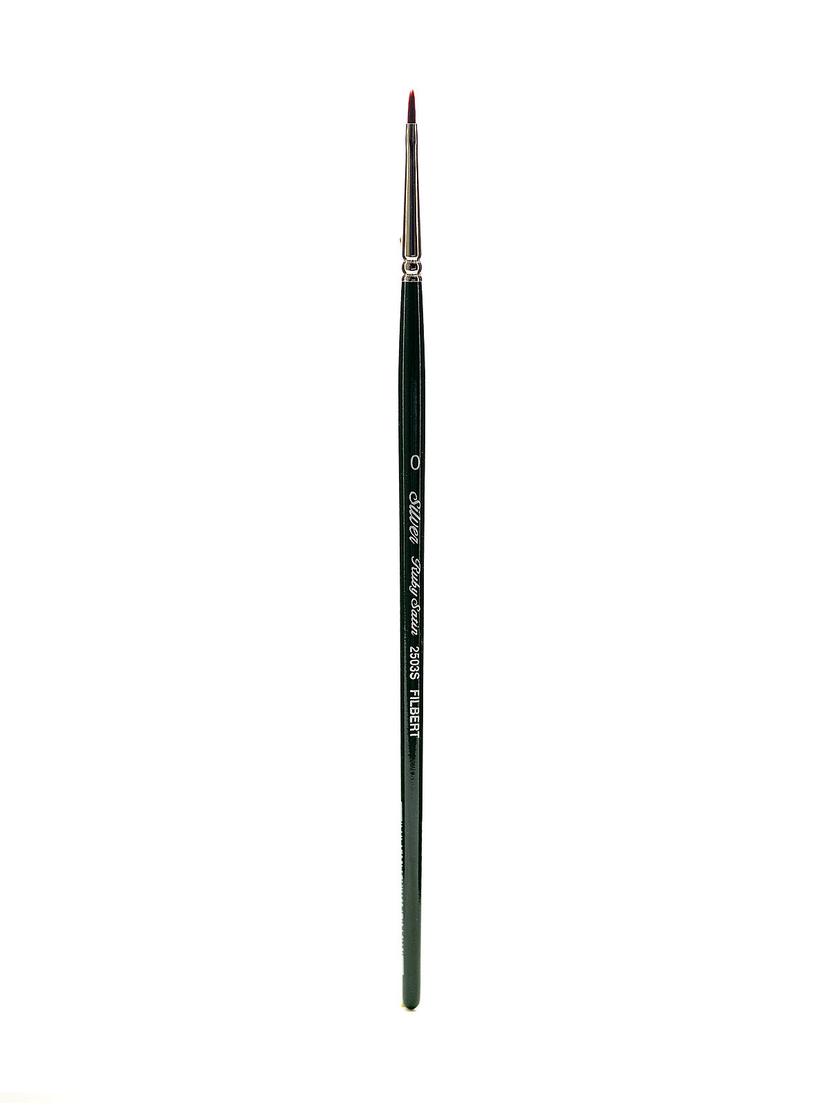 Ruby Satin Series Synthetic Brushes Short Handle 0 filbert 2503S
