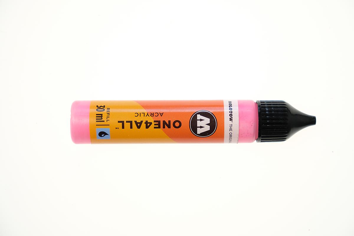 One4all Acrylic Paint Marker Refill Neon Pink 30 Ml 200