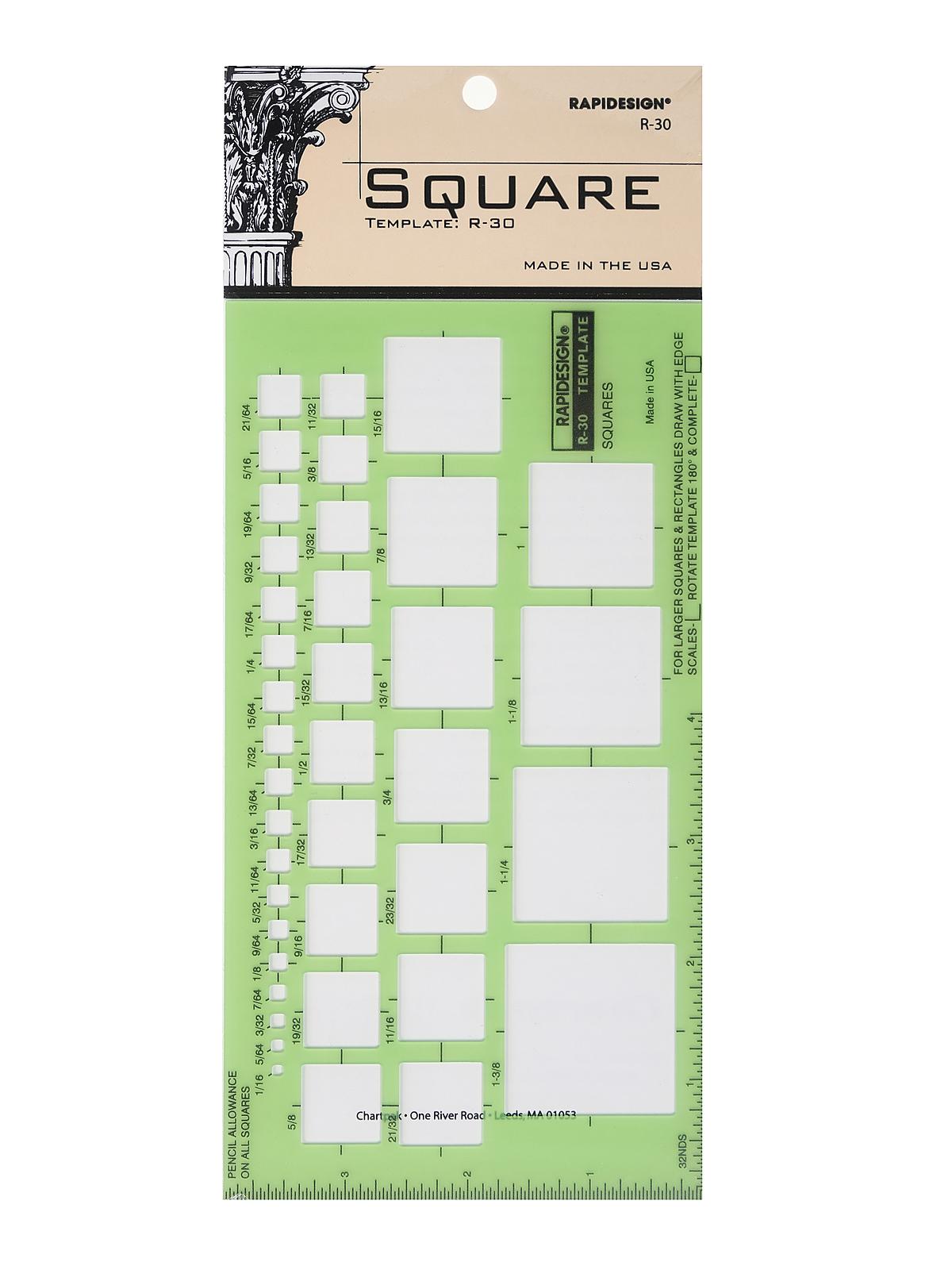 General Purpose Drafting and Design Templates square